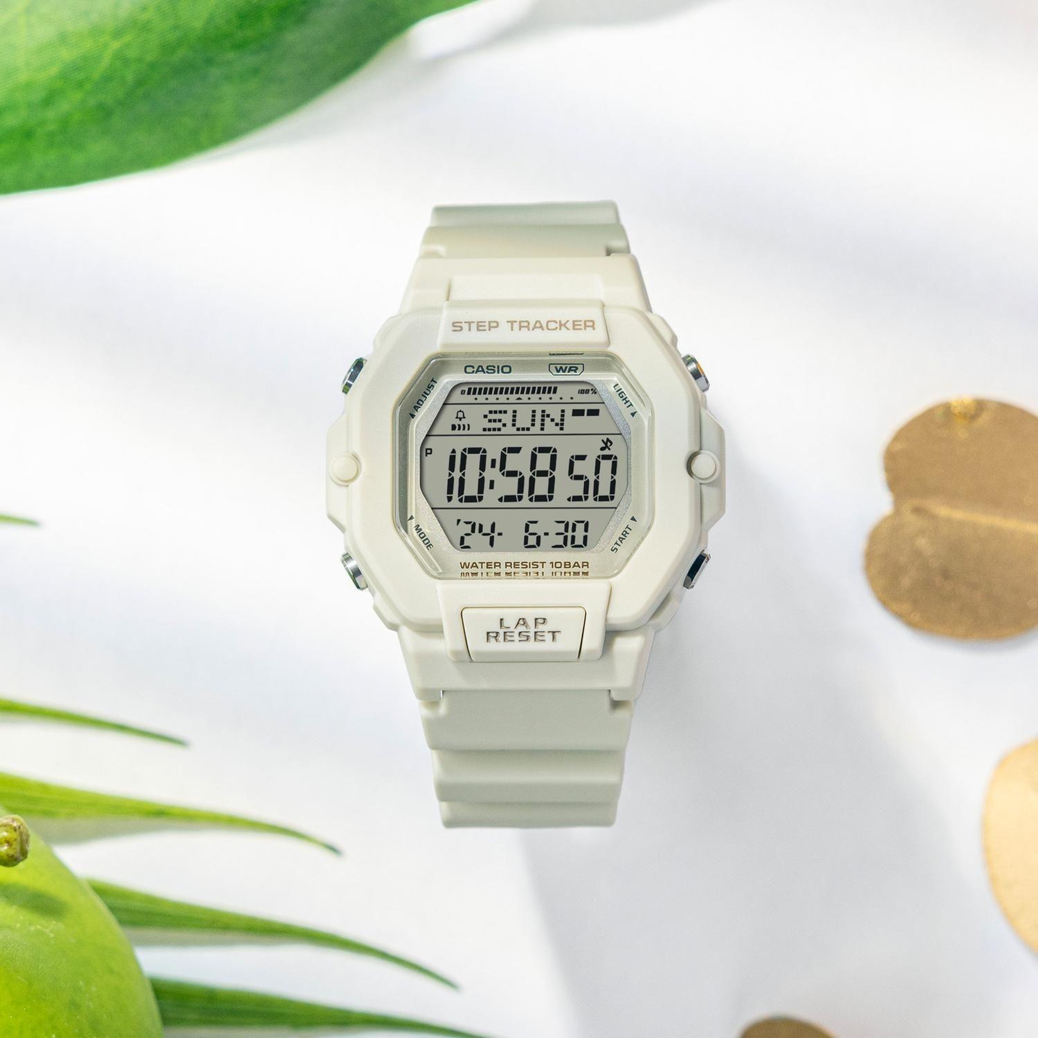 Reloj CASIO LWS-2200H-8AVDF Resina Mujer Gris Claro-2
