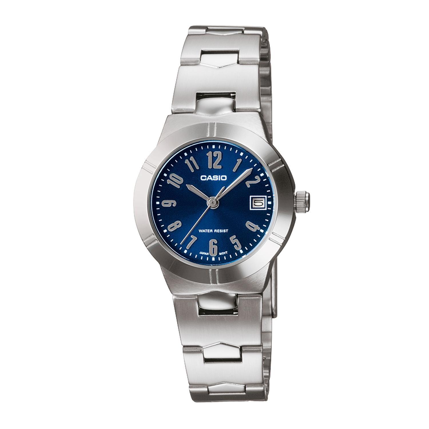 Reloj CASIO LTP-1241D-2A2DF Acero Mujer Plateado-0