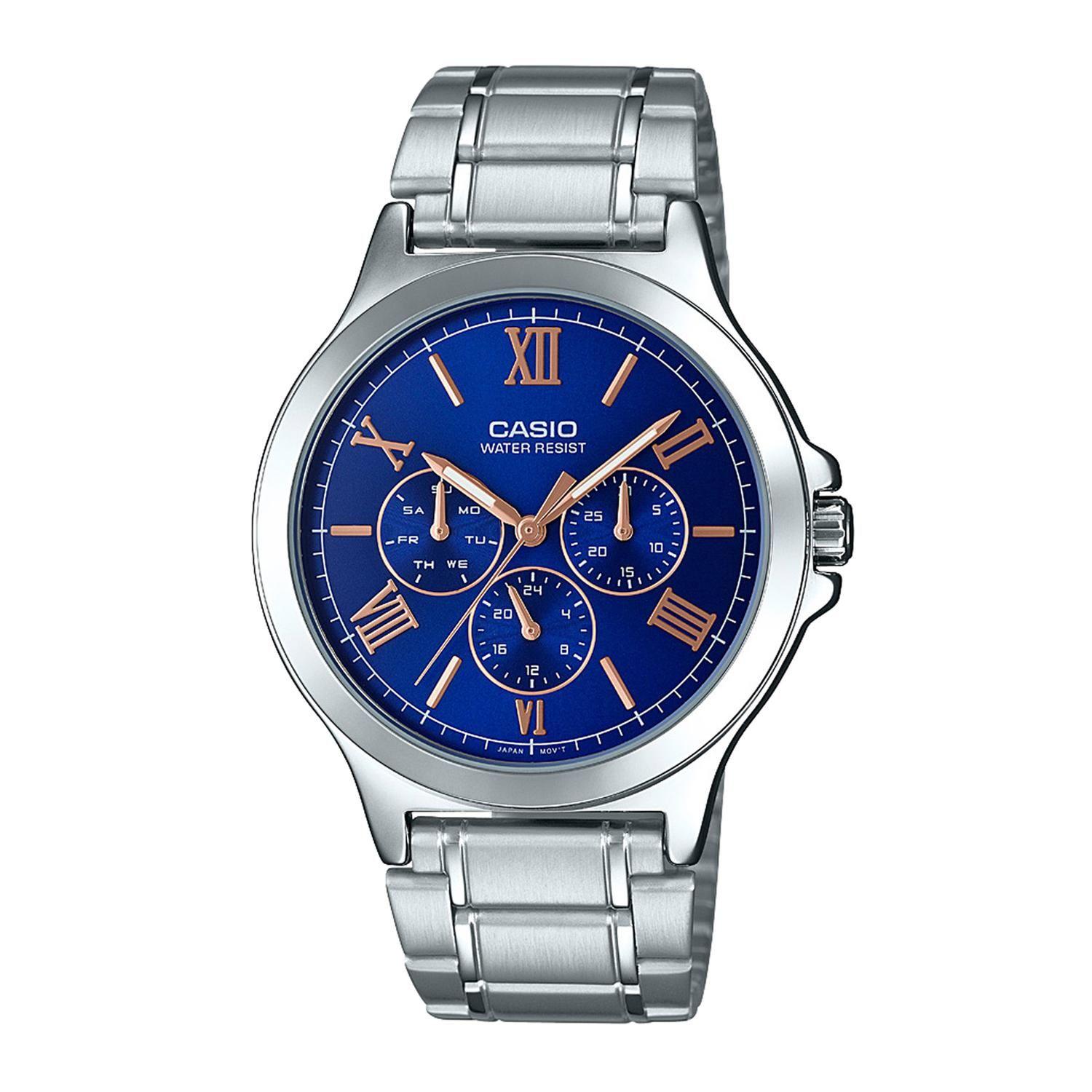 Reloj CASIO MTP-V300D-2AUDF Acero Hombre Plateado-0
