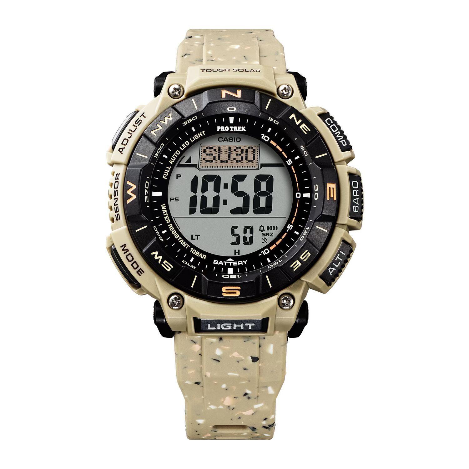 Reloj PROTREK PRG-340SC-5DR Silicona Hombre Marron-1