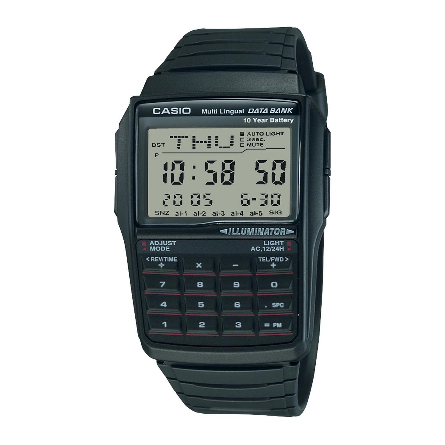 Reloj CASIO DBC-32-1ADF Resina Hombre Negro-0