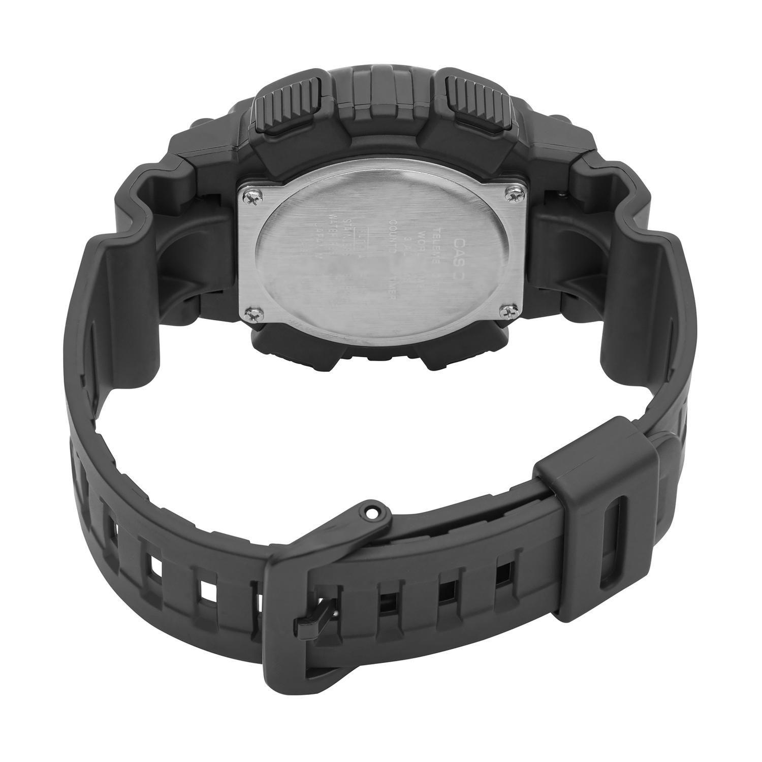 Reloj CASIO AEQ-110W-1BVDF Resina Juvenil Negro-2