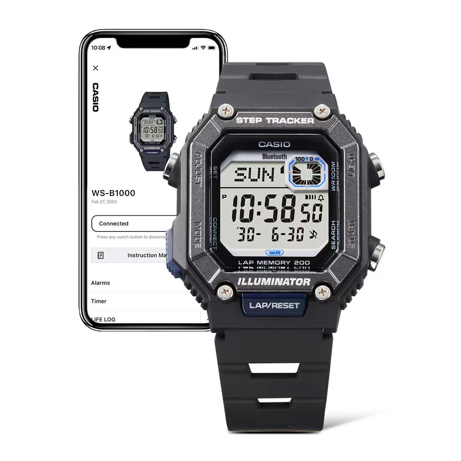 Reloj Hombre CASIO WS-B1000-1AVDF-4