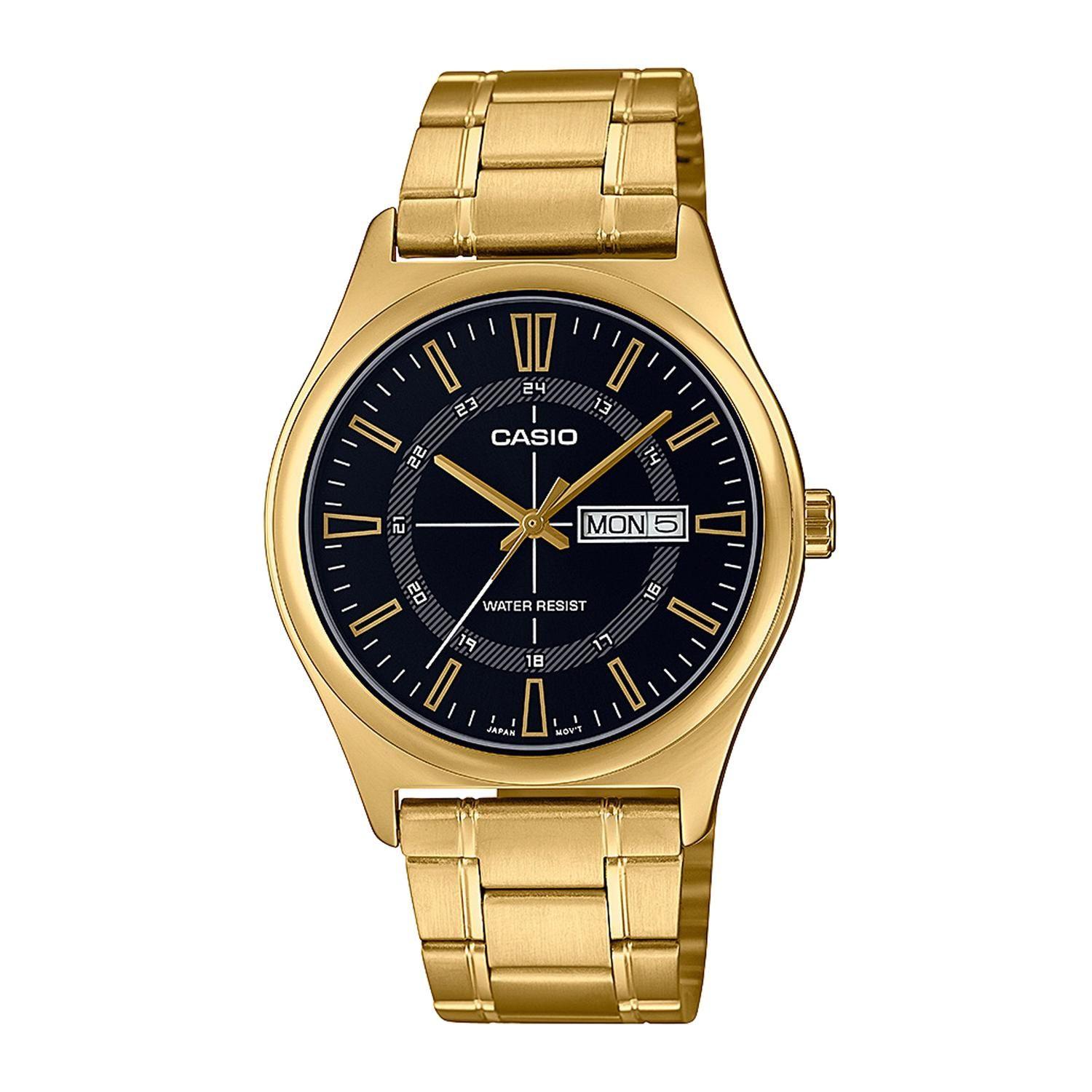 Reloj CASIO MTP-V006G-1CUDF Acero Hombre Dorado-0