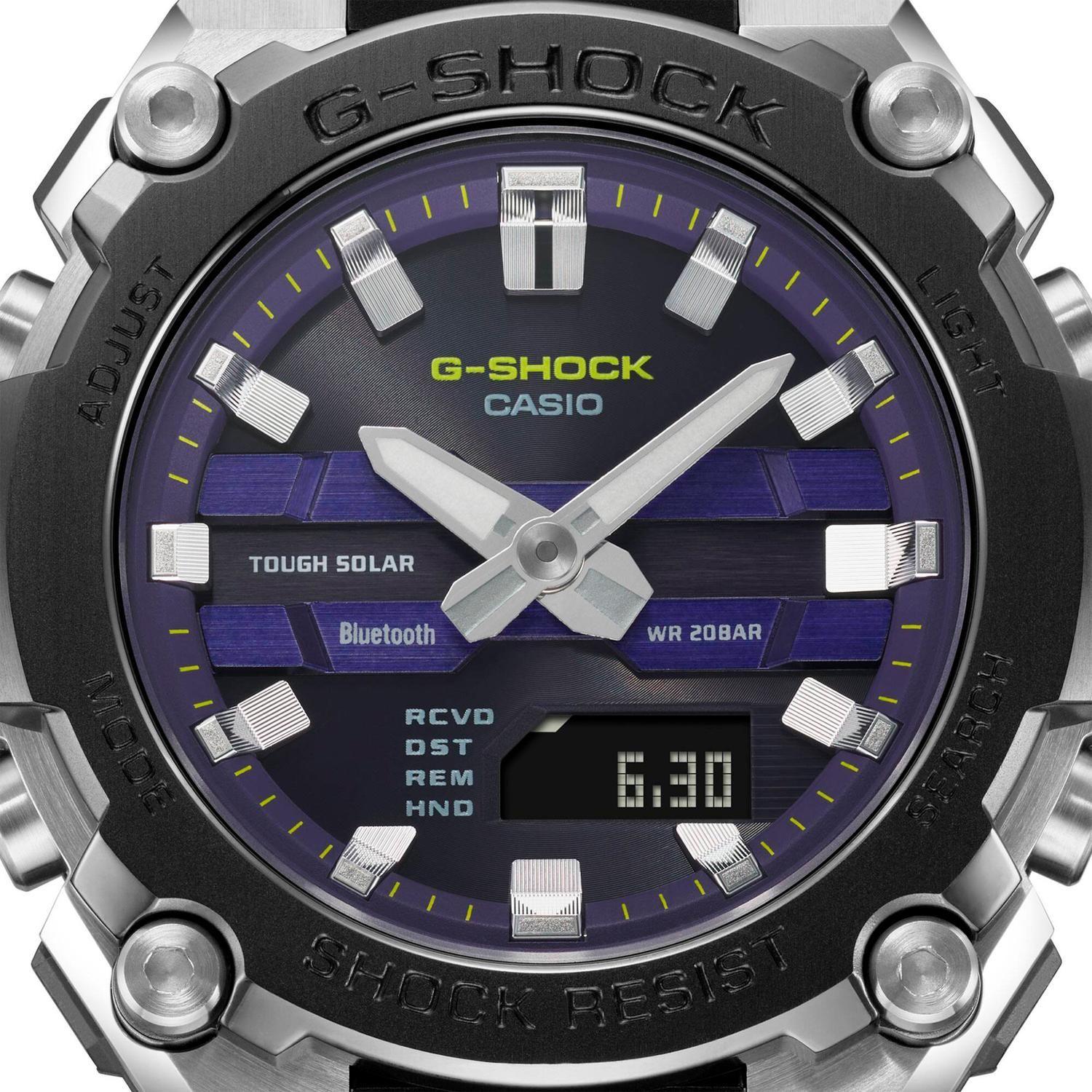 Reloj G-SHOCK GST-B600A-1A6DR Resina/Acero Hombre Plateado-2