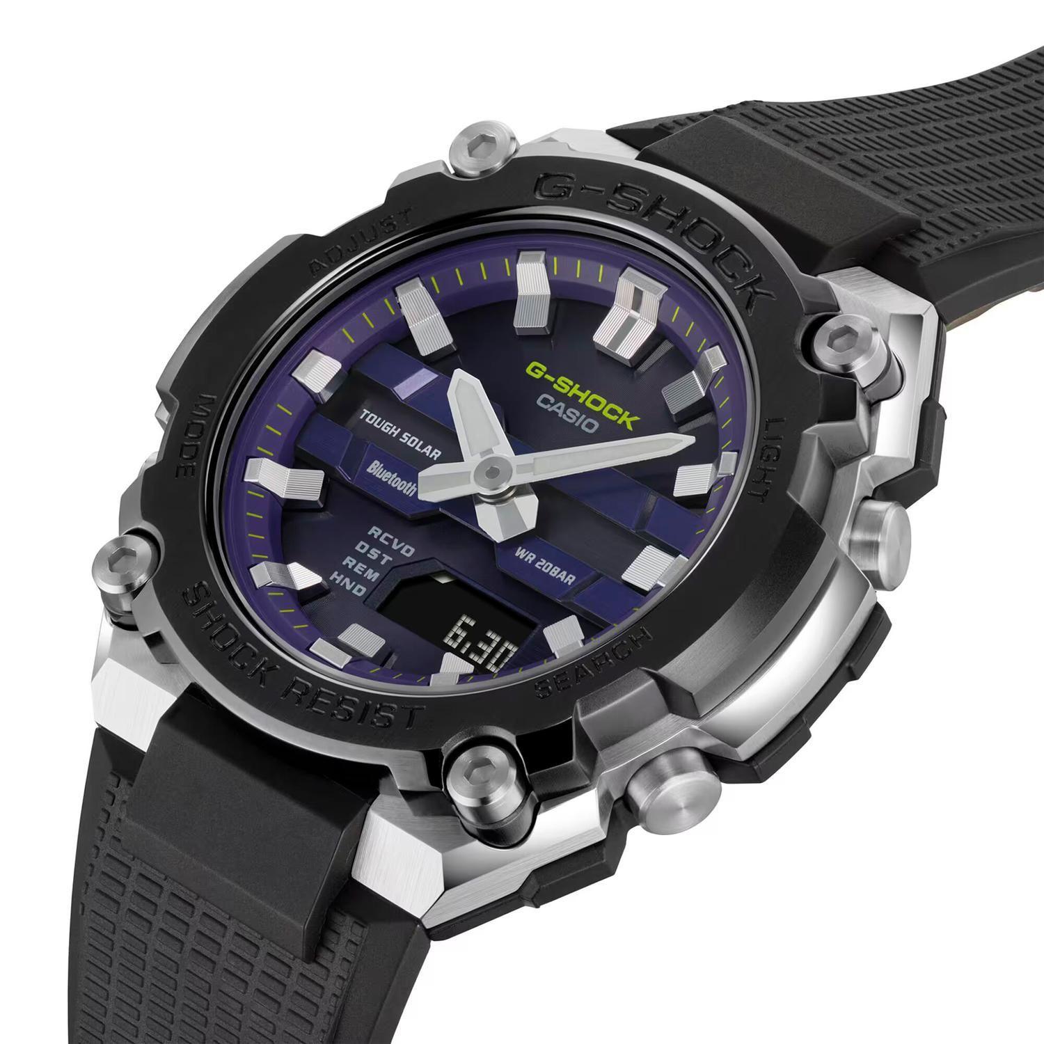 Reloj G-SHOCK GST-B600A-1A6DR Resina/Acero Hombre Plateado-4