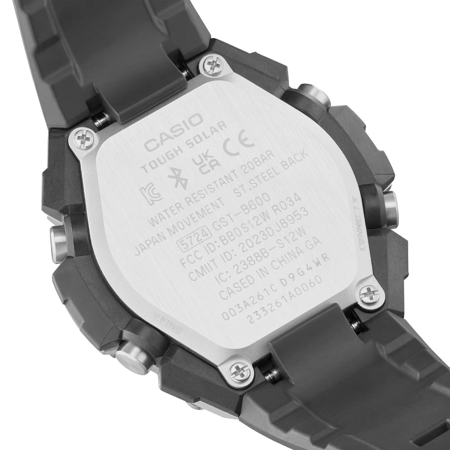 Reloj G-SHOCK GST-B600A-1A6DR Resina/Acero Hombre Plateado-5