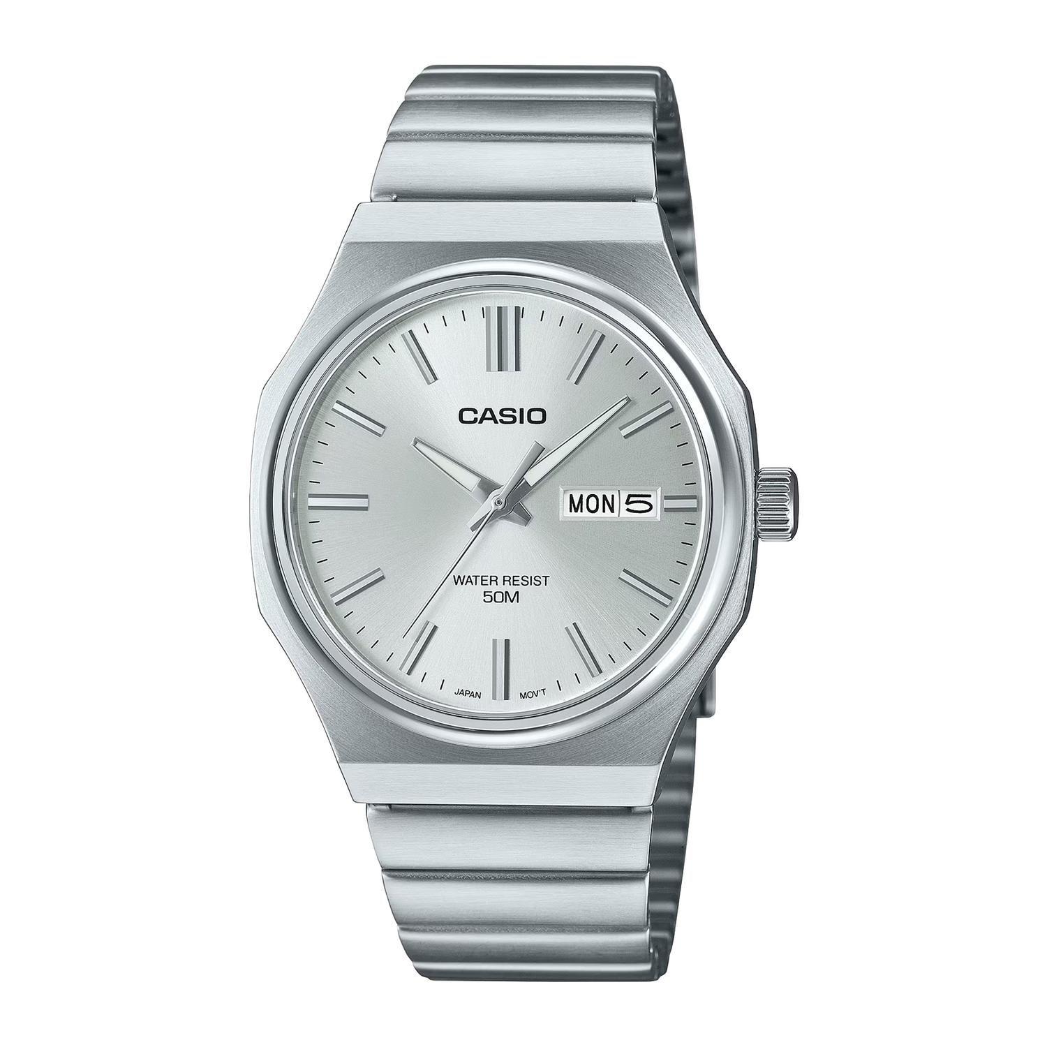 Reloj CASIO MTP-E735D-7AVDF Acero Hombre Plateado-0