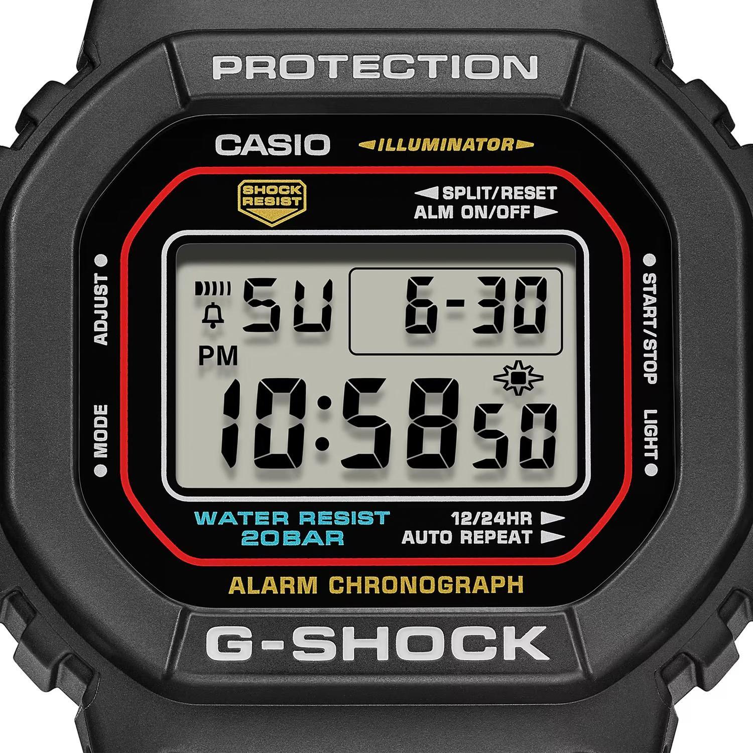 Reloj G-SHOCK DW-5600RL-1DR Resina Hombre Negro-2