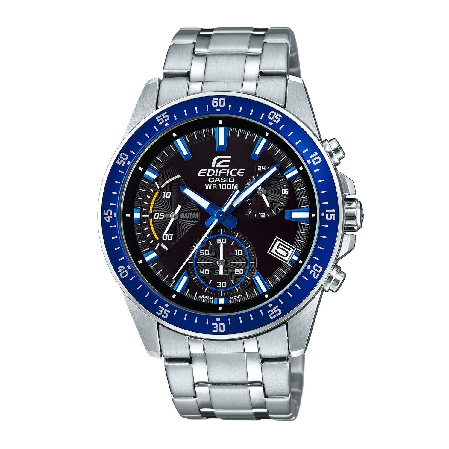 Reloj EDIFICE EFV-540D-1A2VUDF Acero Hombre Plateado-0