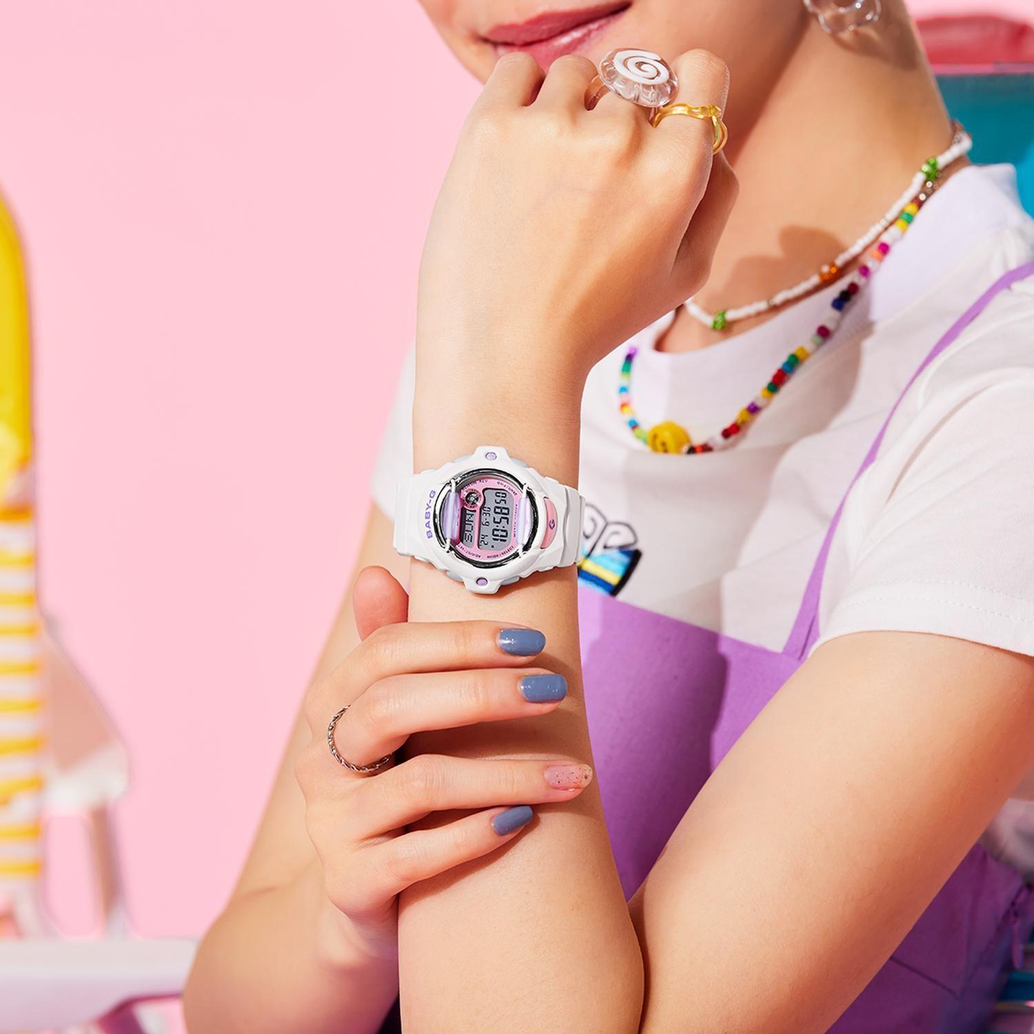 Reloj BABY-G BG-169PB-7DR Resina/Acero Mujer Blanco-1