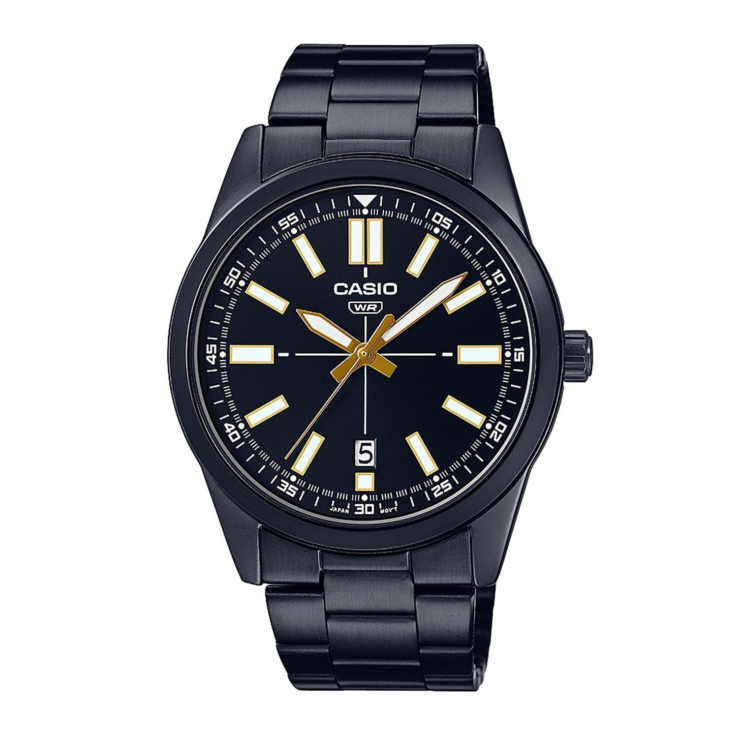 Reloj CASIO MTP-VD02B-1EUDF Acero Hombre Negro-0