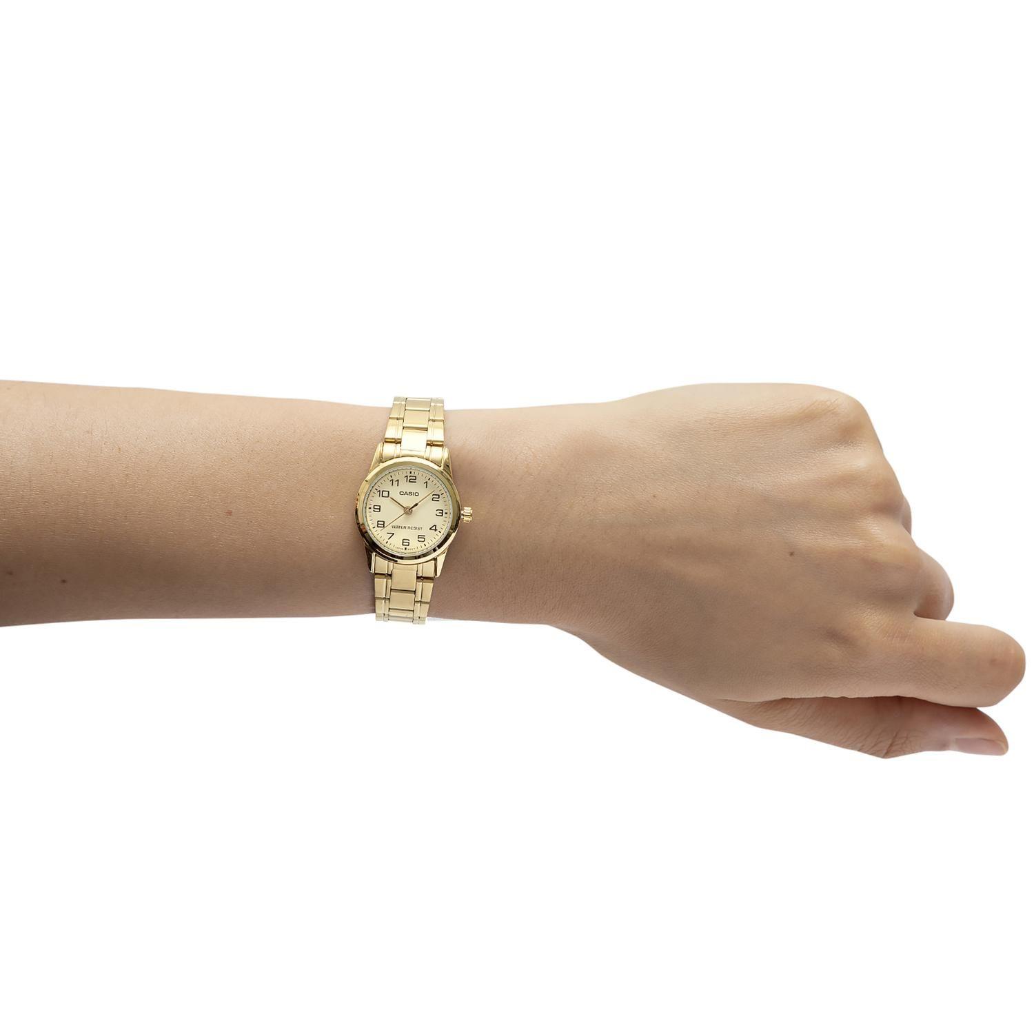 Reloj CASIO LTP-V001G-9BUDF Acero Mujer Dorado-3