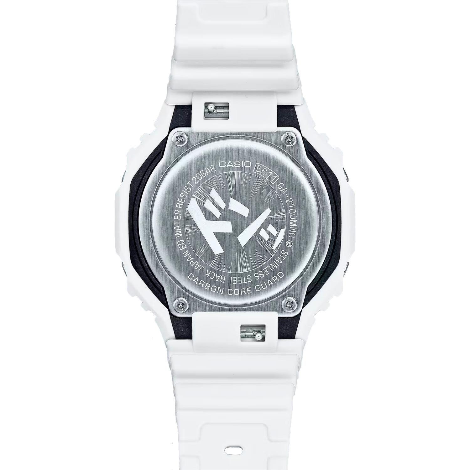 Reloj G-SHOCK GA-2100MNG-7ADR Resina Hombre Blanco-1