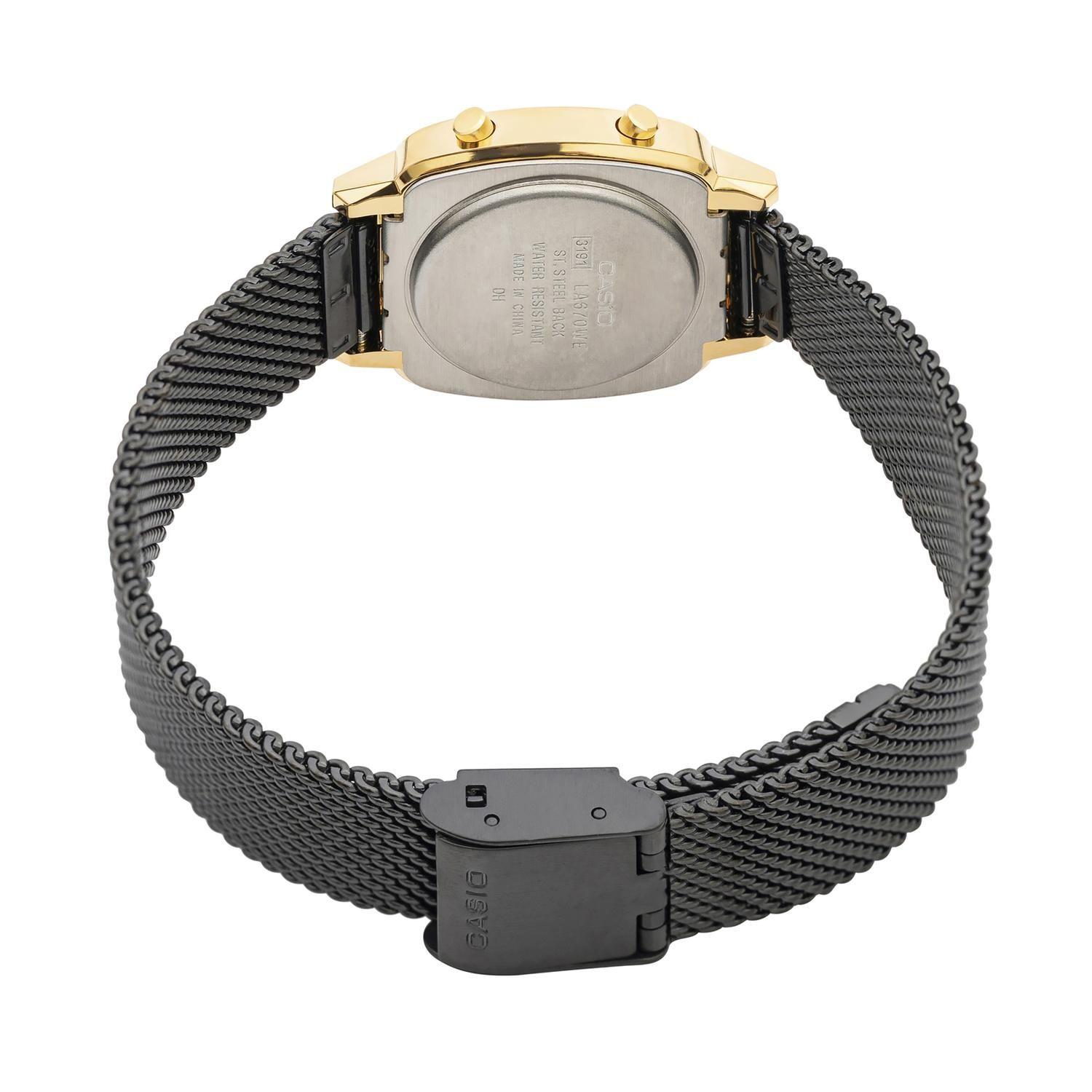 Reloj CASIO LA670WEMB-1DF Resina Mujer Dorado-2