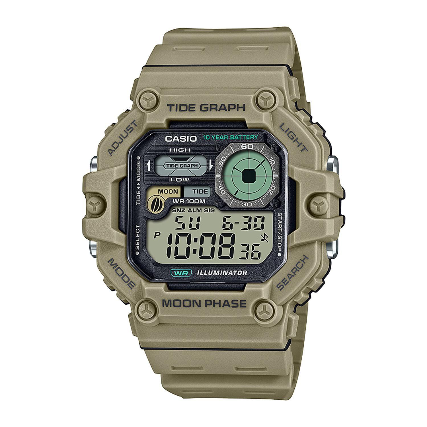 Reloj CASIO WS-1700H-5AVDF Resina Hombre Marron-0