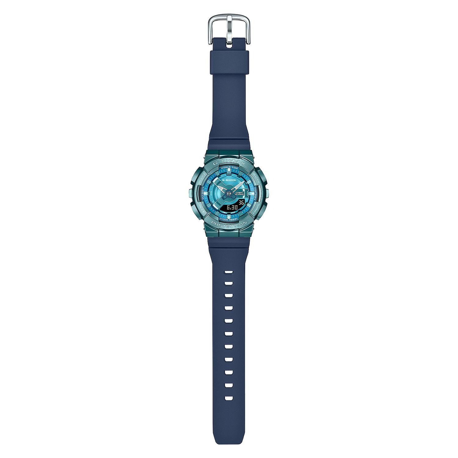 Reloj G-SHOCK GM-S110LB-2ADR Resina/Acero Mujer Azul-3