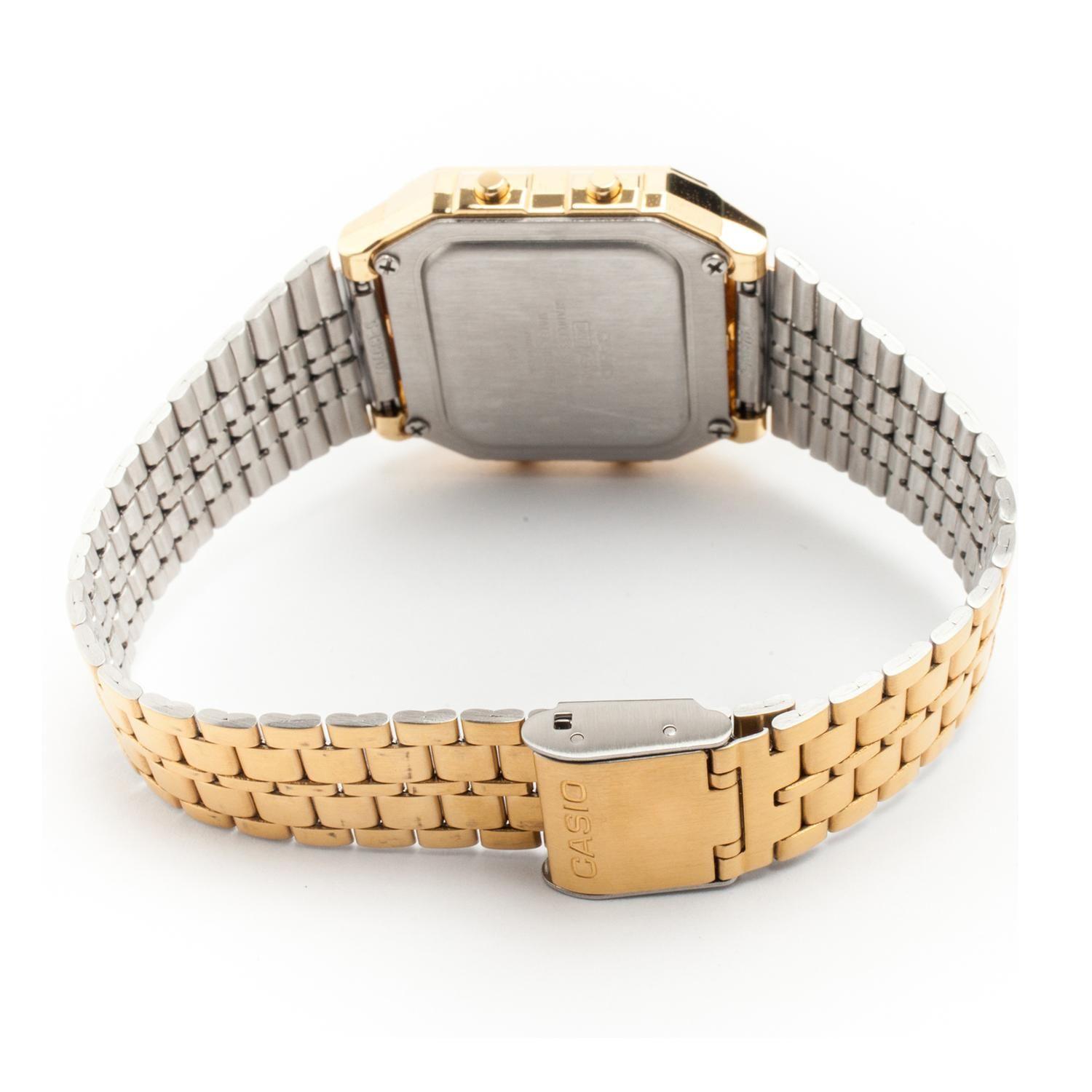 Reloj CASIO A500WGA-9DF Resina Unisex Dorado-2