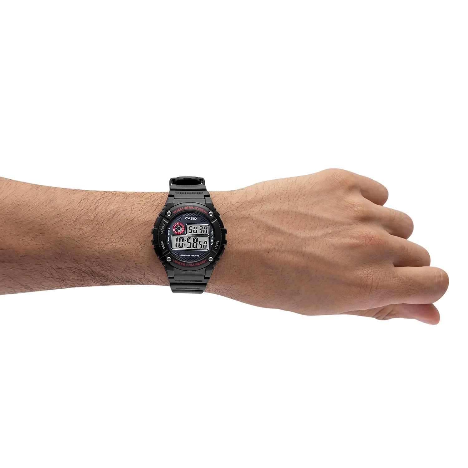 Reloj Hombre CASIO W-216H-1AVDF-3