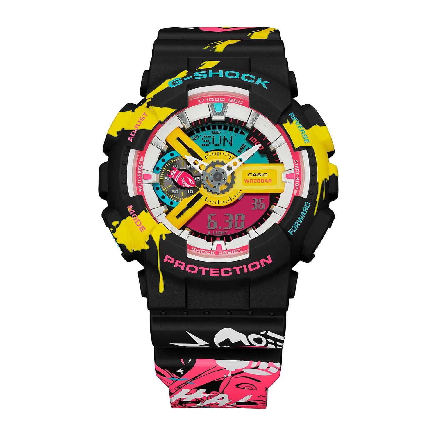 Reloj G-SHOCK GA-110LL-1ADR Resina Hombre Negro-1