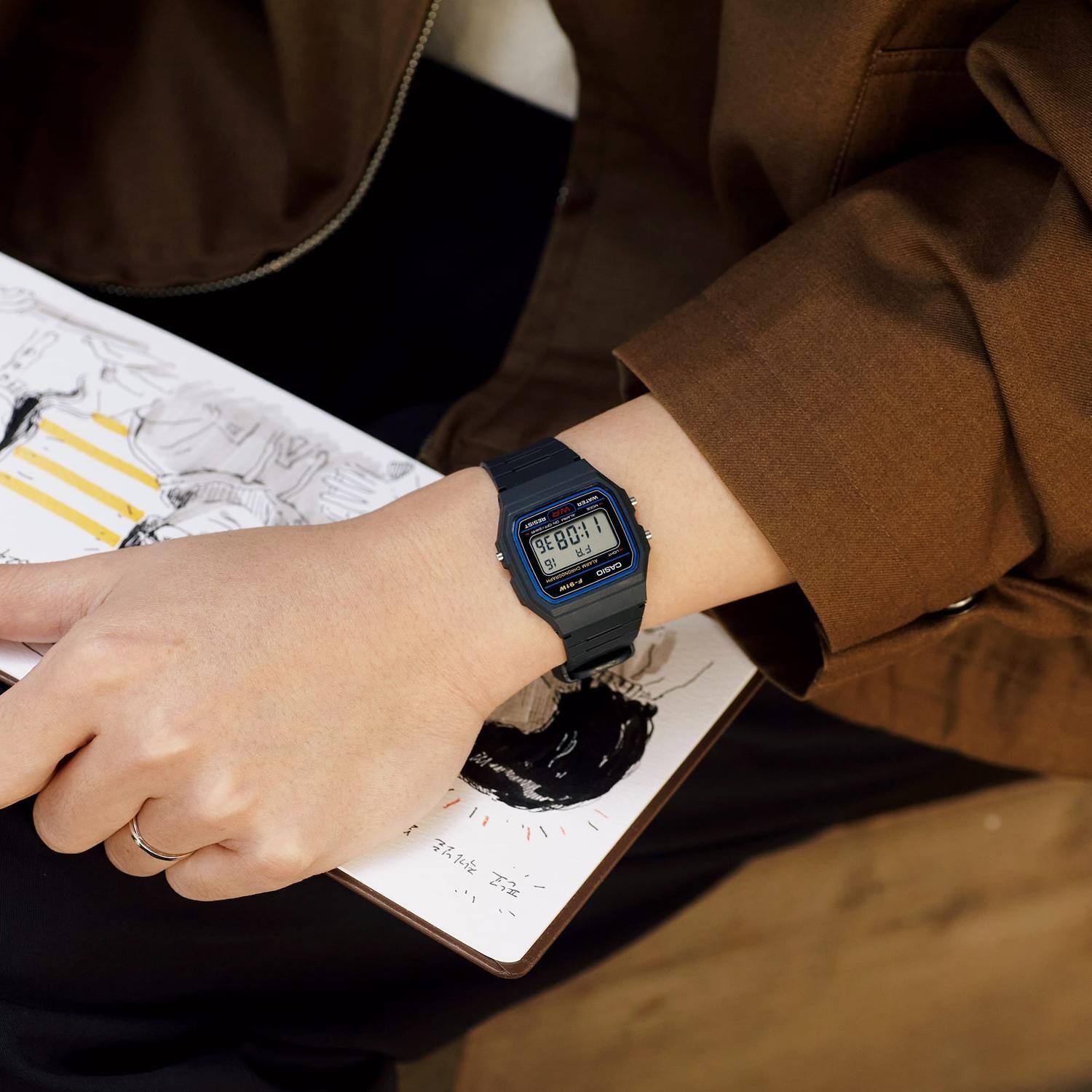 Reloj Unisex CASIO F-91W-1DG-5