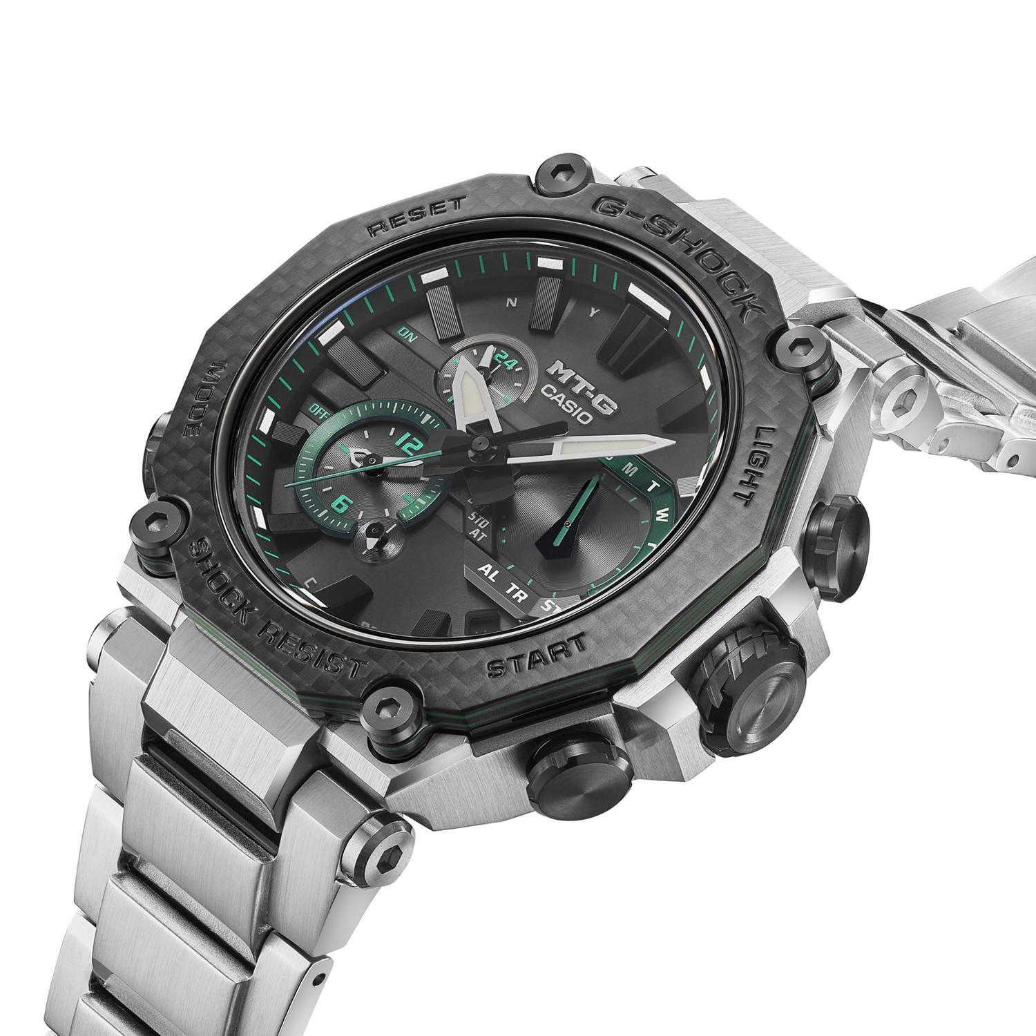 Reloj G-SHOCK MTG-B2000XD-1ADR Carbono/Acero Hombre Plateado-3