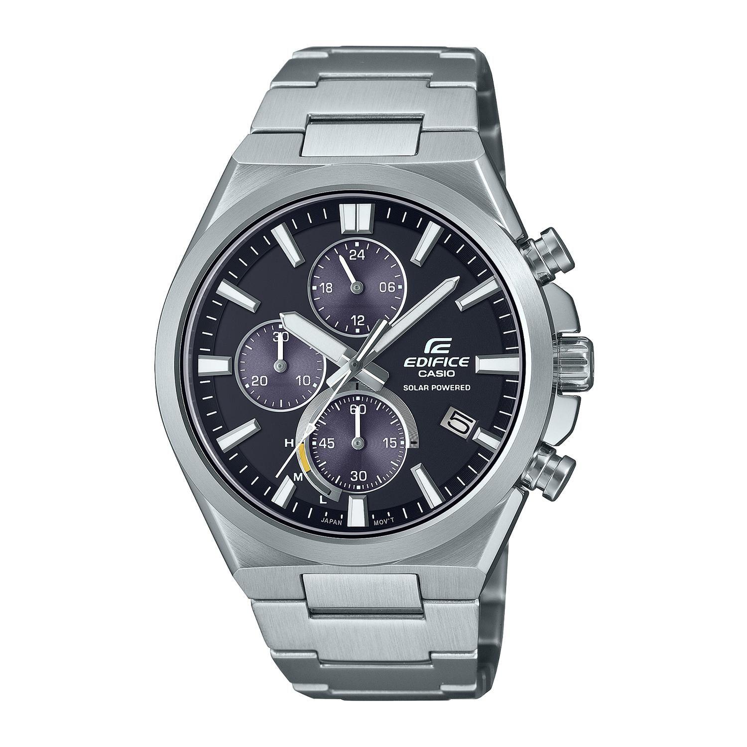 Reloj EDIFICE EQS-950D-1AVUDF Acero Hombre Plateado-0
