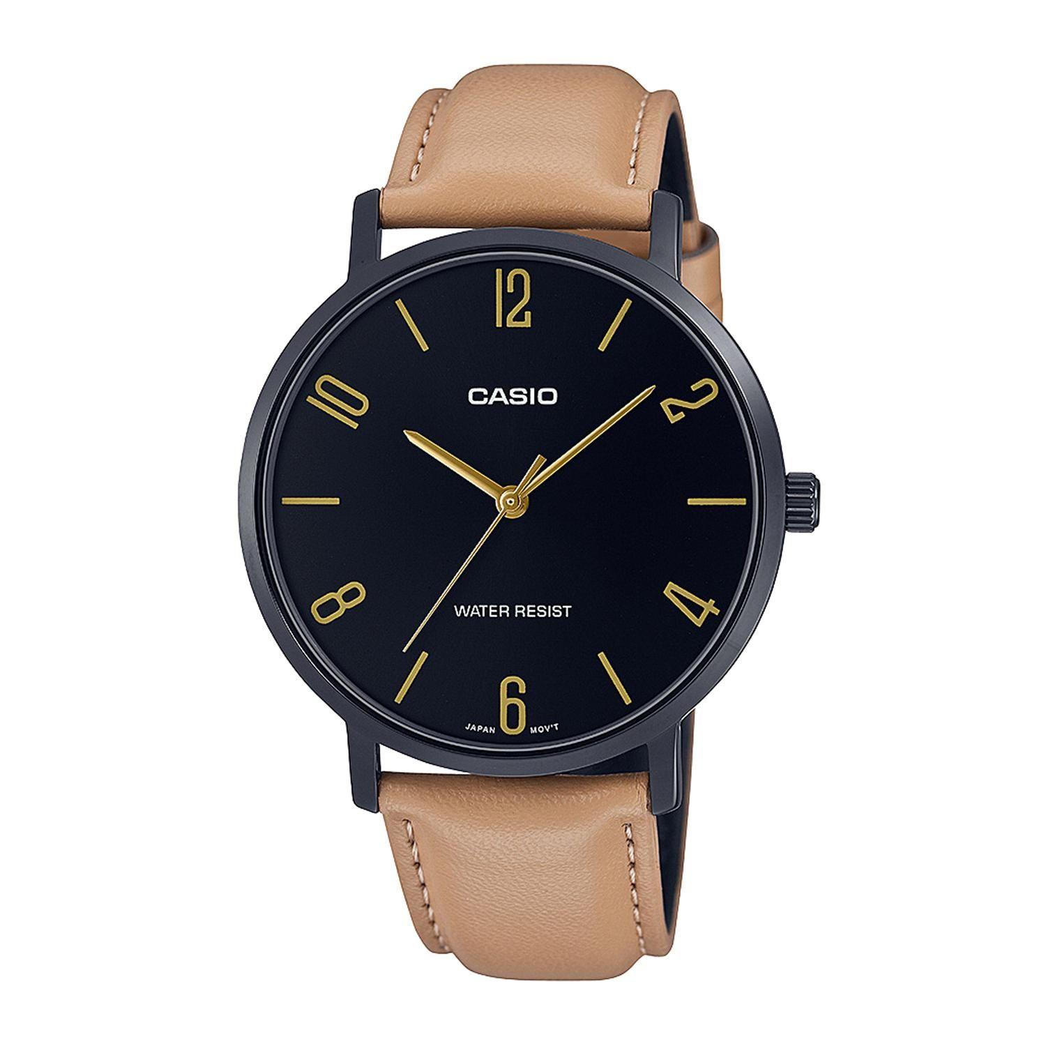 Reloj CASIO MTP-VT01BL-1BUDF Acero Hombre Negro-0