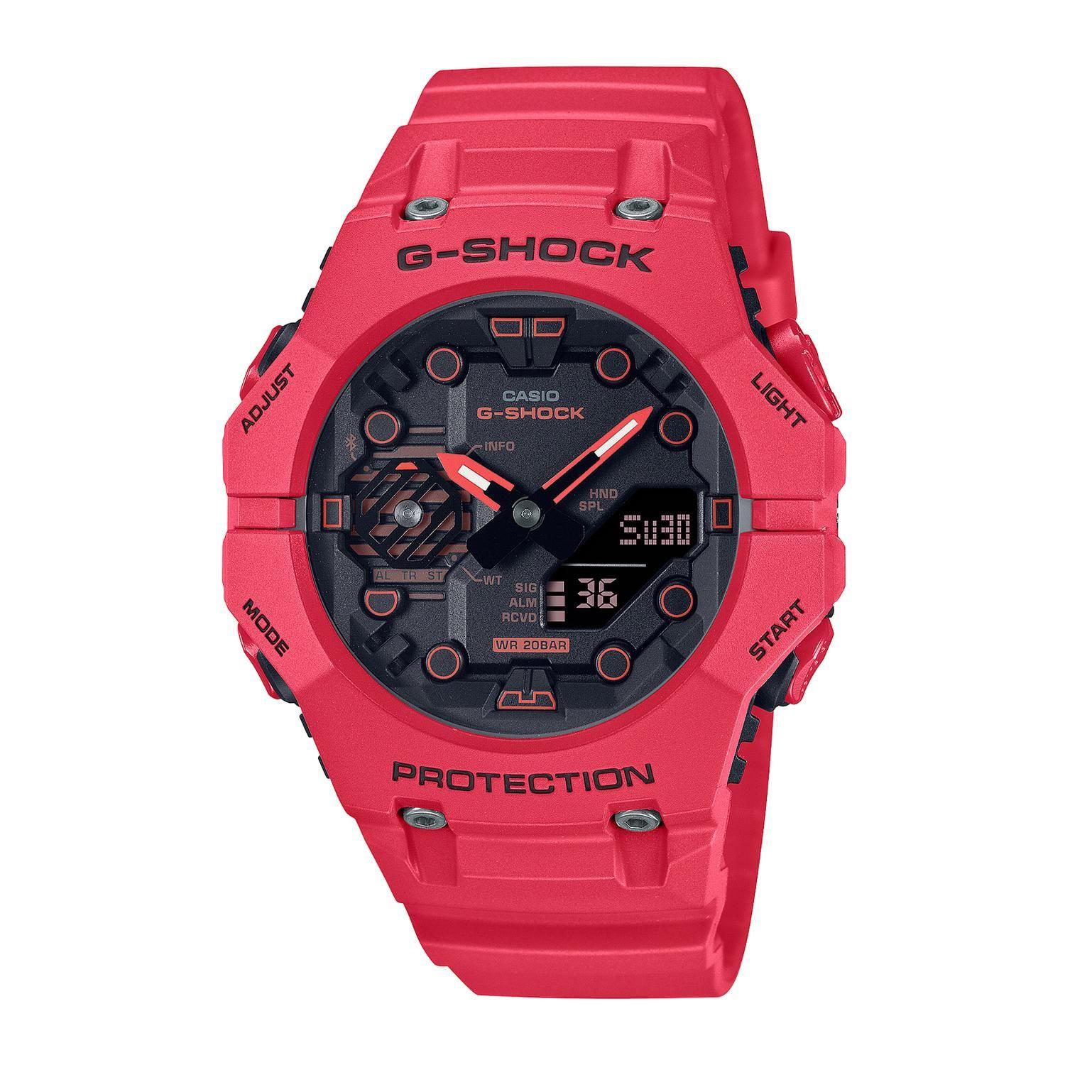 Reloj G-SHOCK GA-B001-4ADR Carbono/Resina Hombre Rojo-0