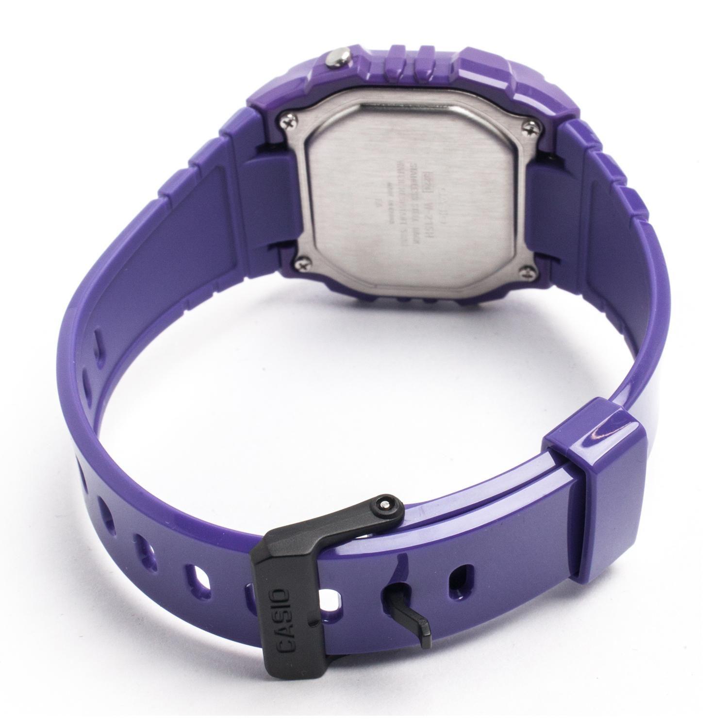 Reloj CASIO W-215H-6AVDF Resina Juvenil Violeta-2