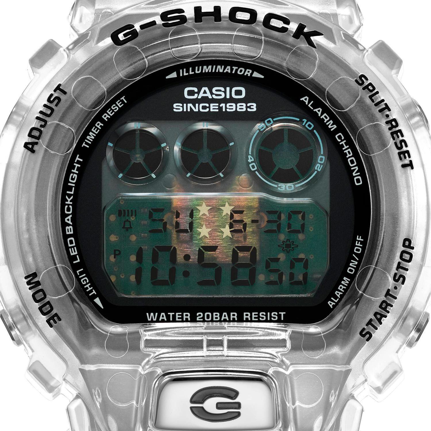 Reloj G-SHOCK DW-6940RX-7DR Resina Hombre Transparente-2