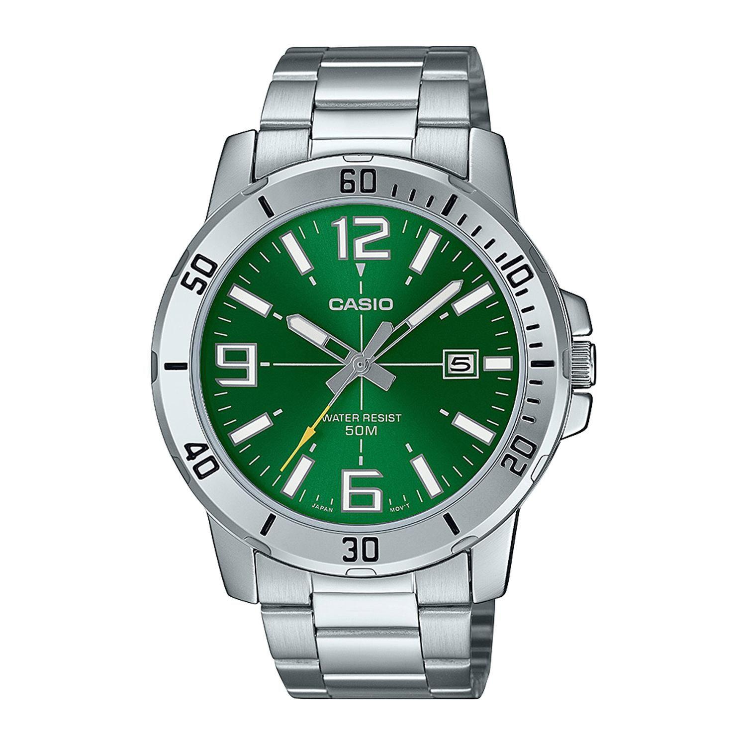 Reloj CASIO MTP-VD01D-3BVUDF Acero Hombre Plateado-0