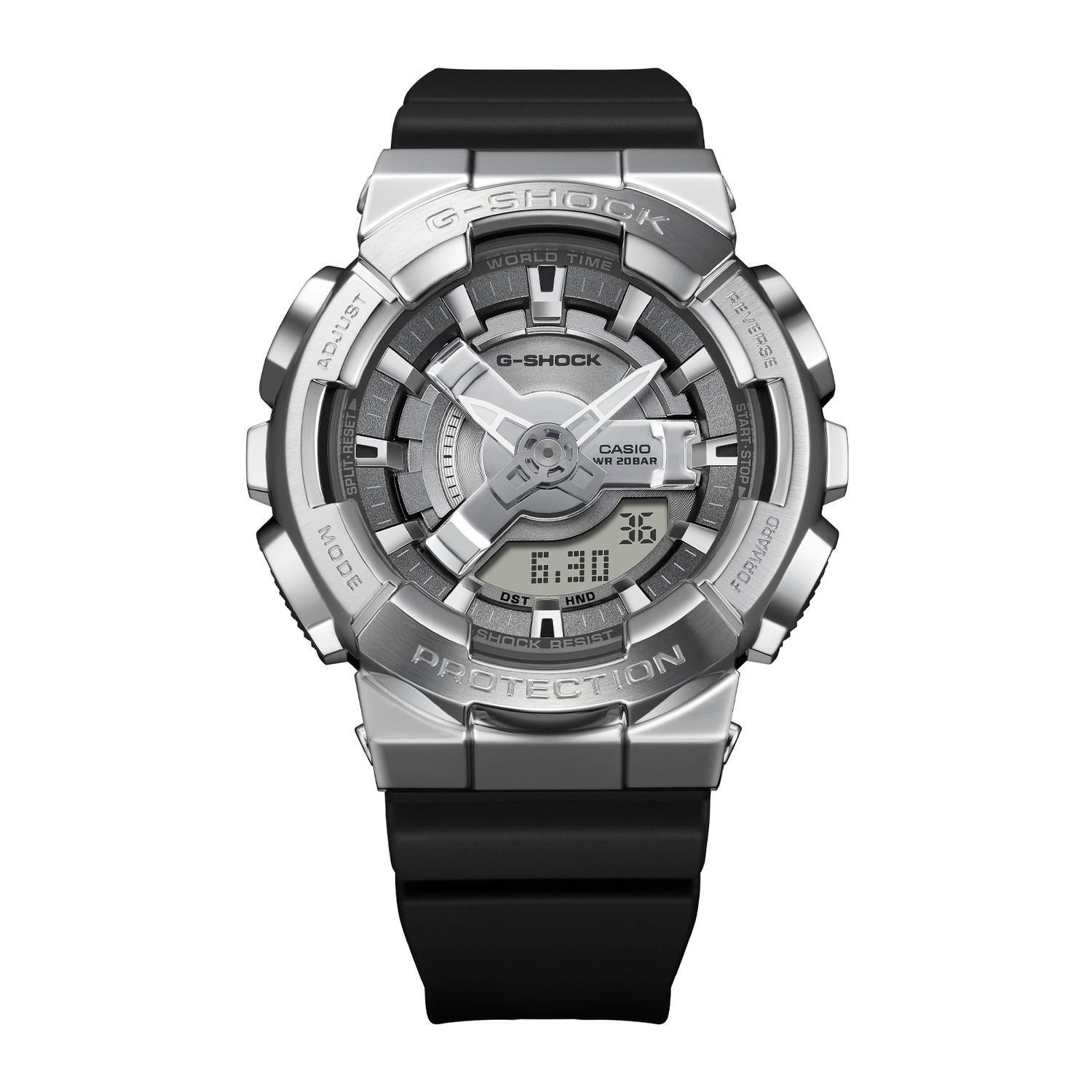 Reloj G-SHOCK GM-S110-1ADR Resina/Acero Mujer Plateado-1