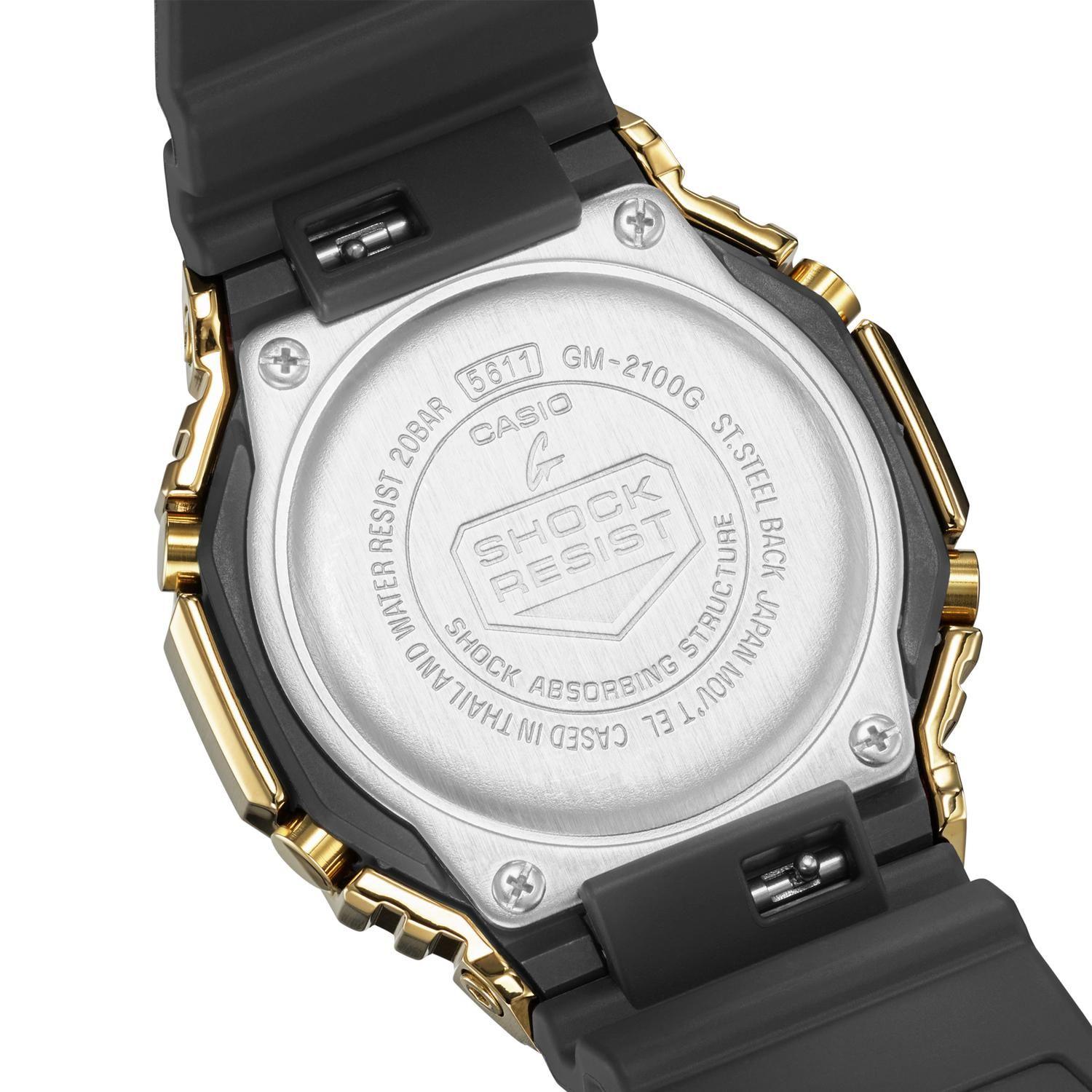 Reloj G-SHOCK GM-2100G-1A9DR Resina/Acero Hombre Dorado-4