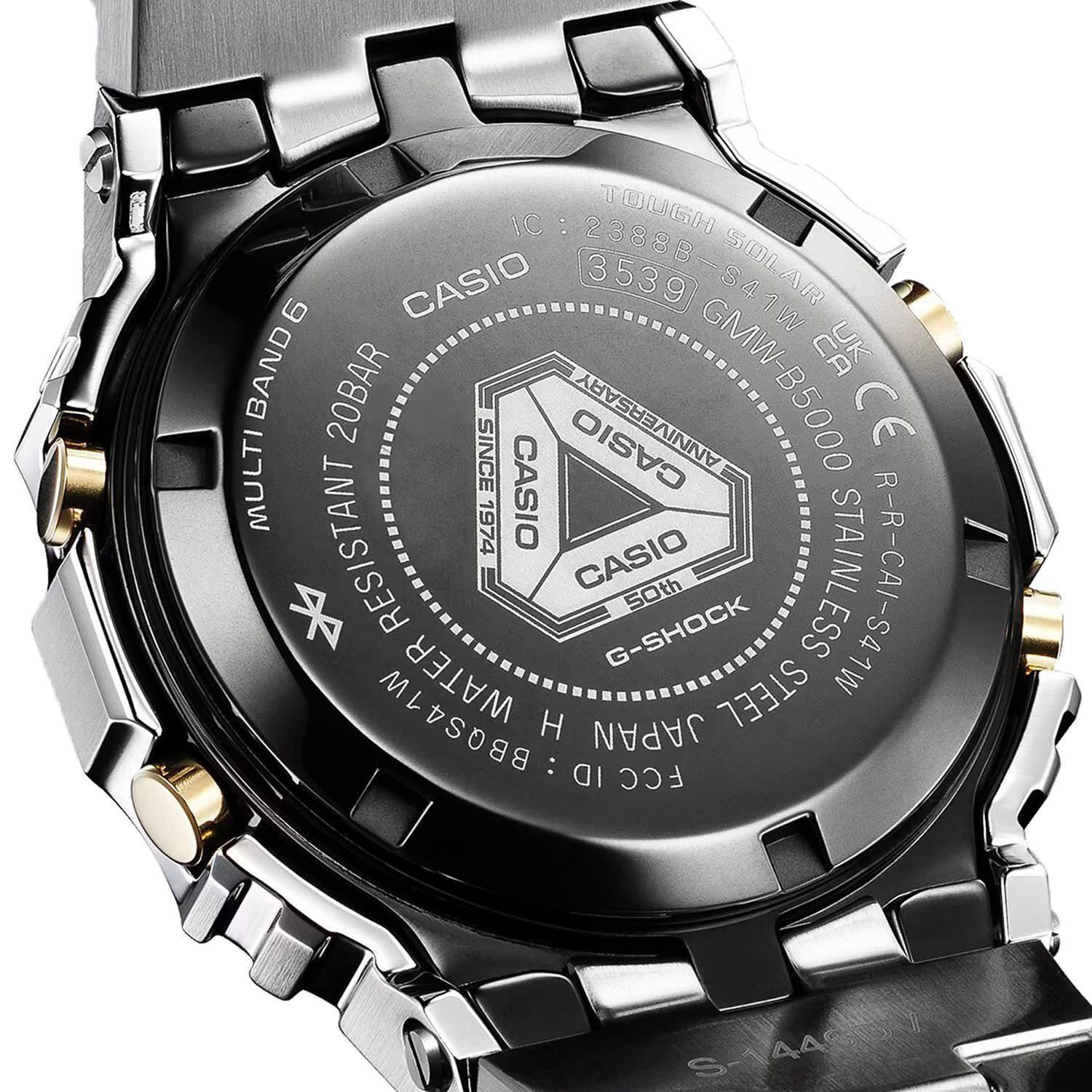 Reloj G-SHOCK GMW-B5000SS-2DR Acero Hombre Plateado-2