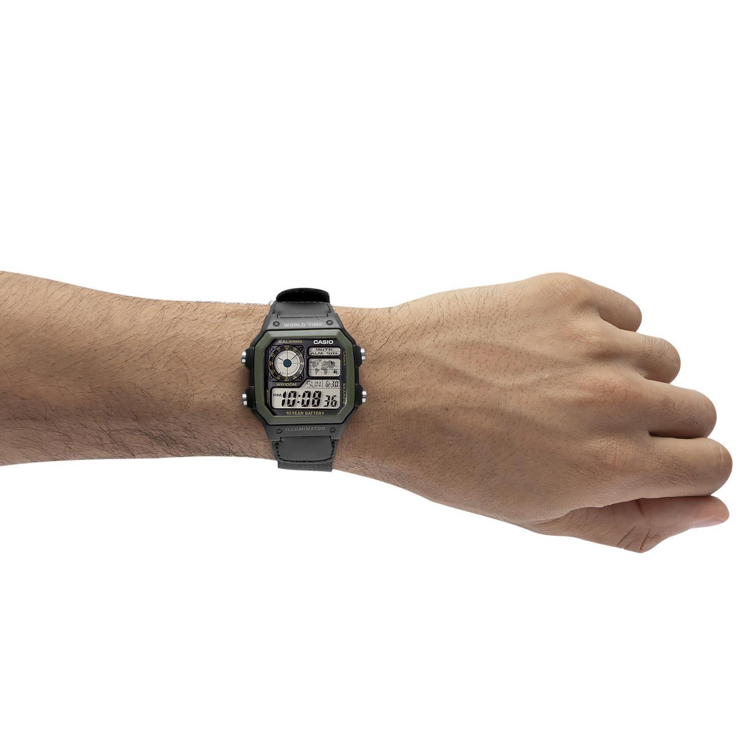 Reloj Hombre CASIO AE-1200WHB-1BVDF-3