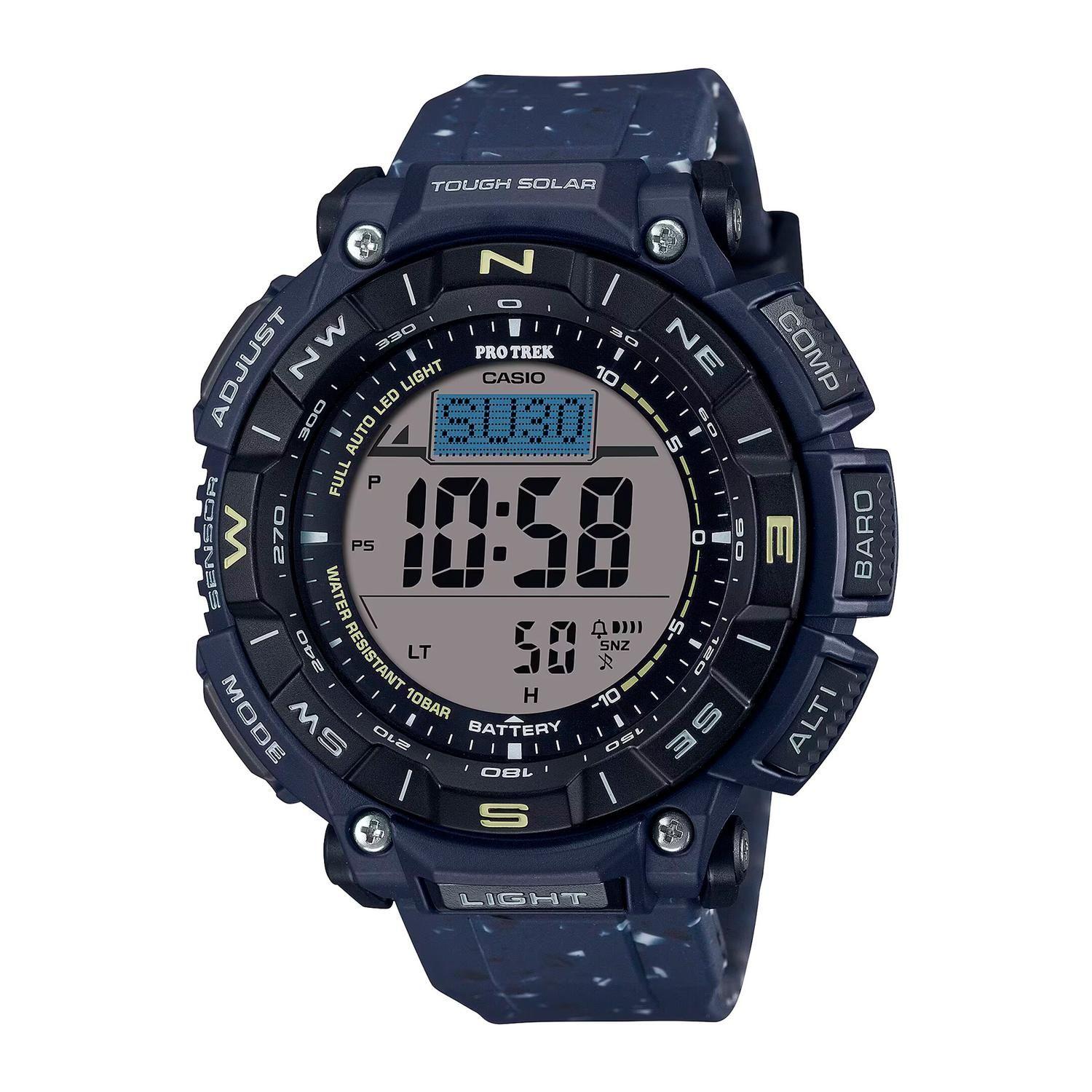 Reloj PROTREK PRG-340SC-2DR Silicona Hombre Azul-0