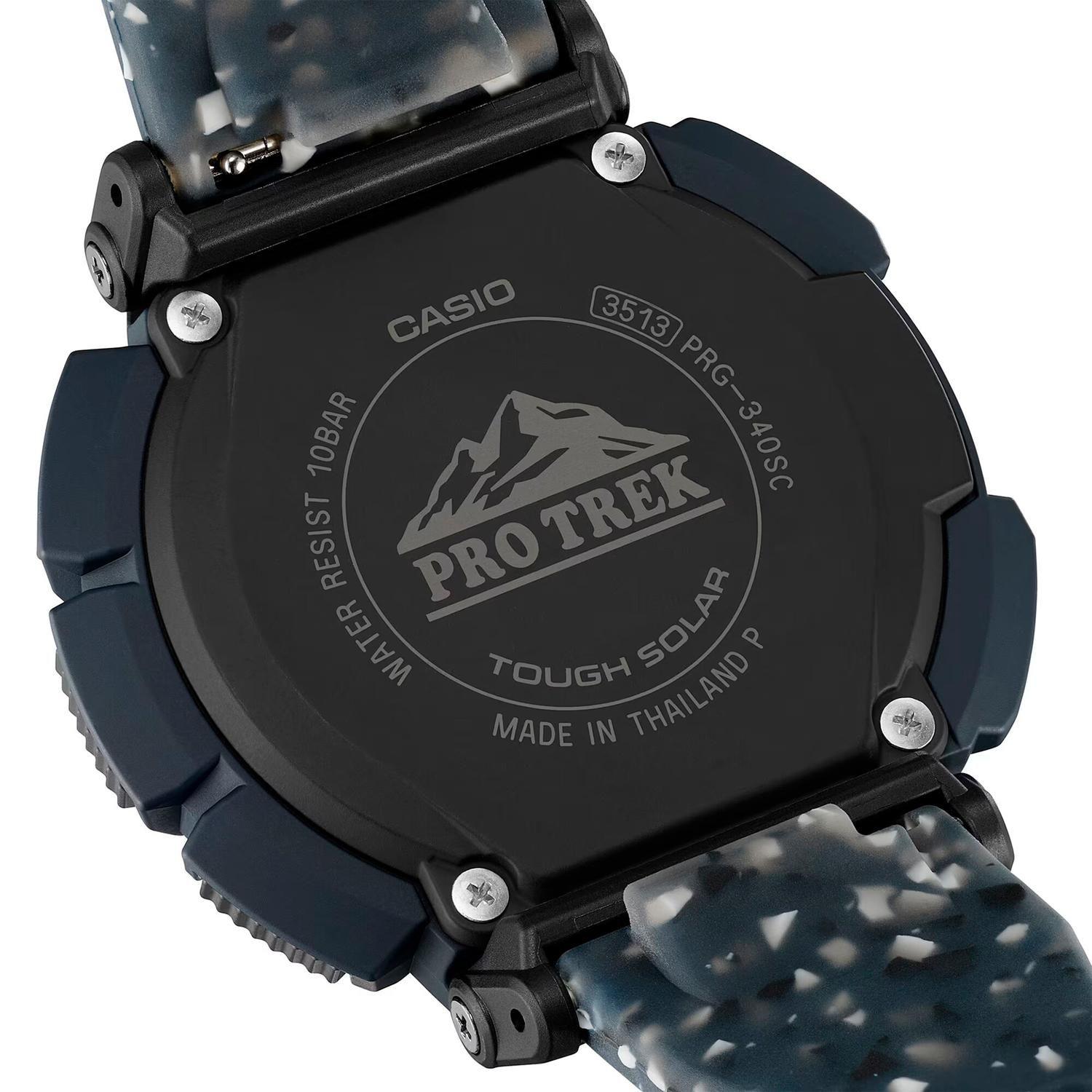 Reloj PROTREK PRG-340SC-2DR Silicona Hombre Azul-5