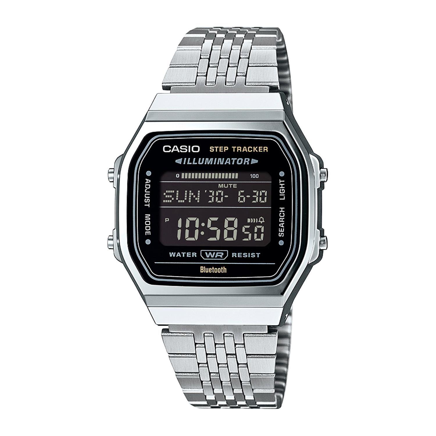 Reloj CASIO ABL-100WE-1BDF Resina/Cromado Juvenil Plateado-0