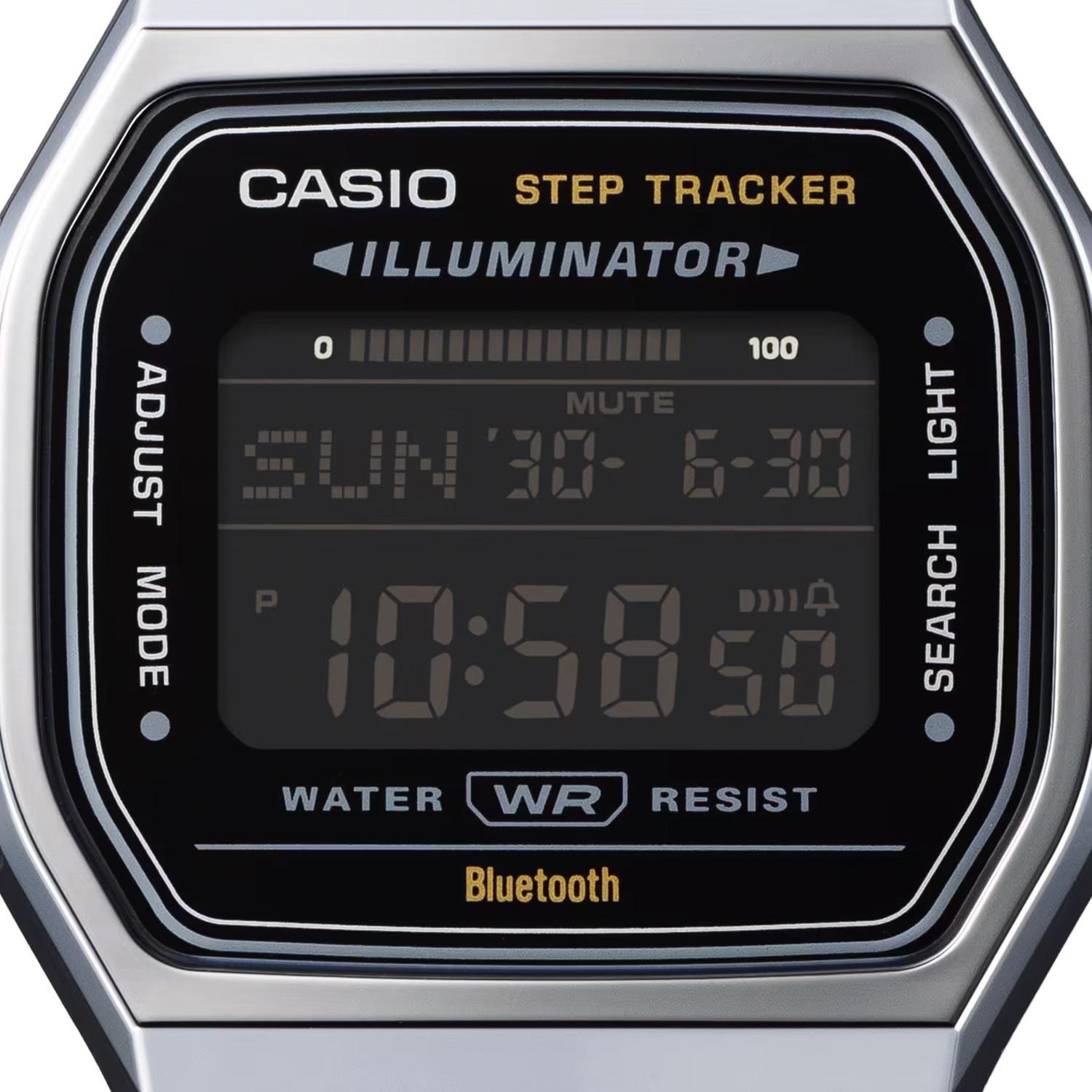 Reloj CASIO ABL-100WE-1BDF Resina/Cromado Juvenil Plateado-2