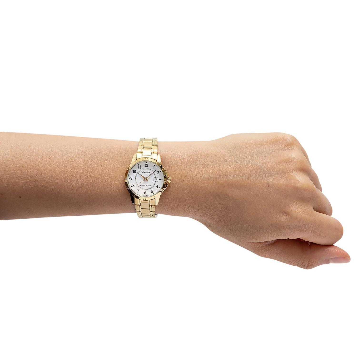 Reloj CASIO LTP-V004G-7BUDF Acero Mujer Dorado-3