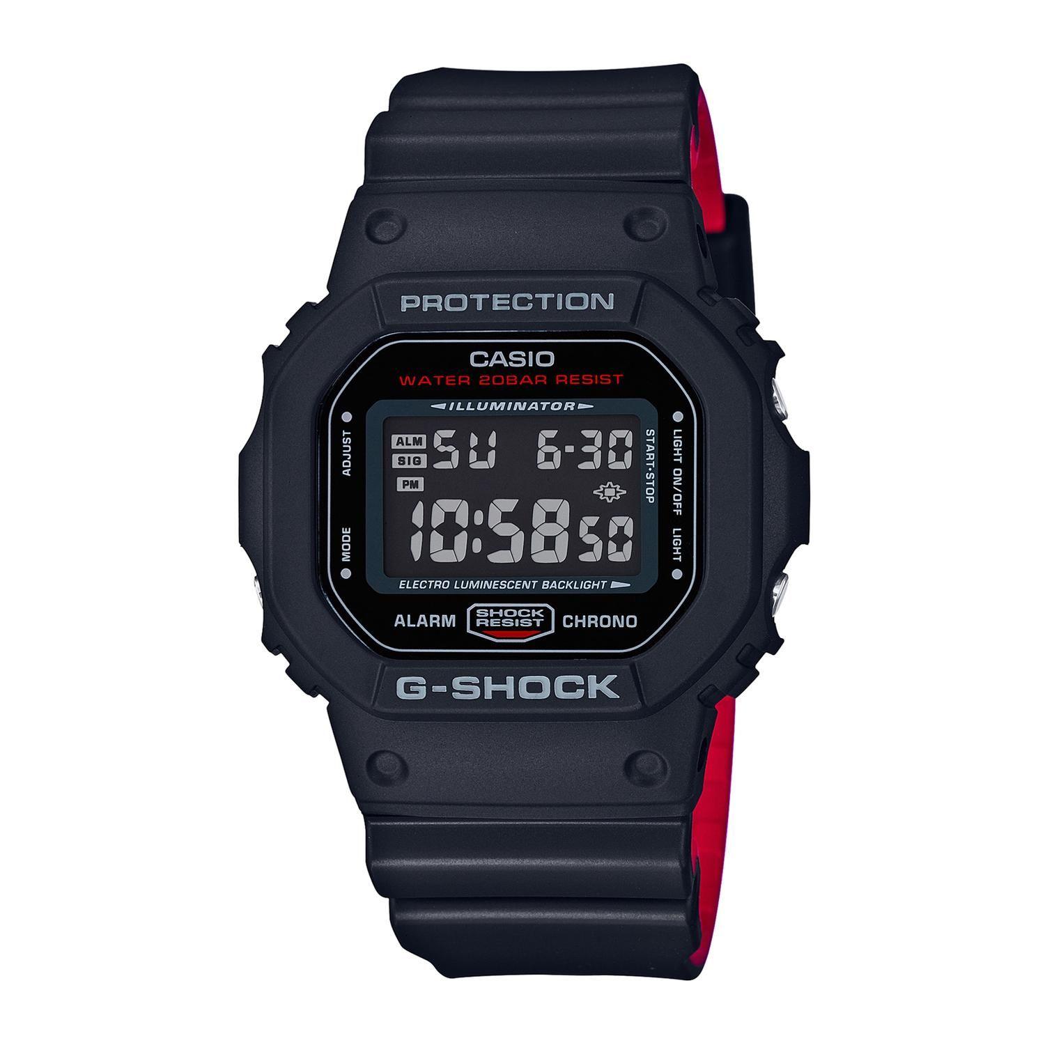 Reloj G-SHOCK DW-5600HR-1DR Resina Hombre Negro-0