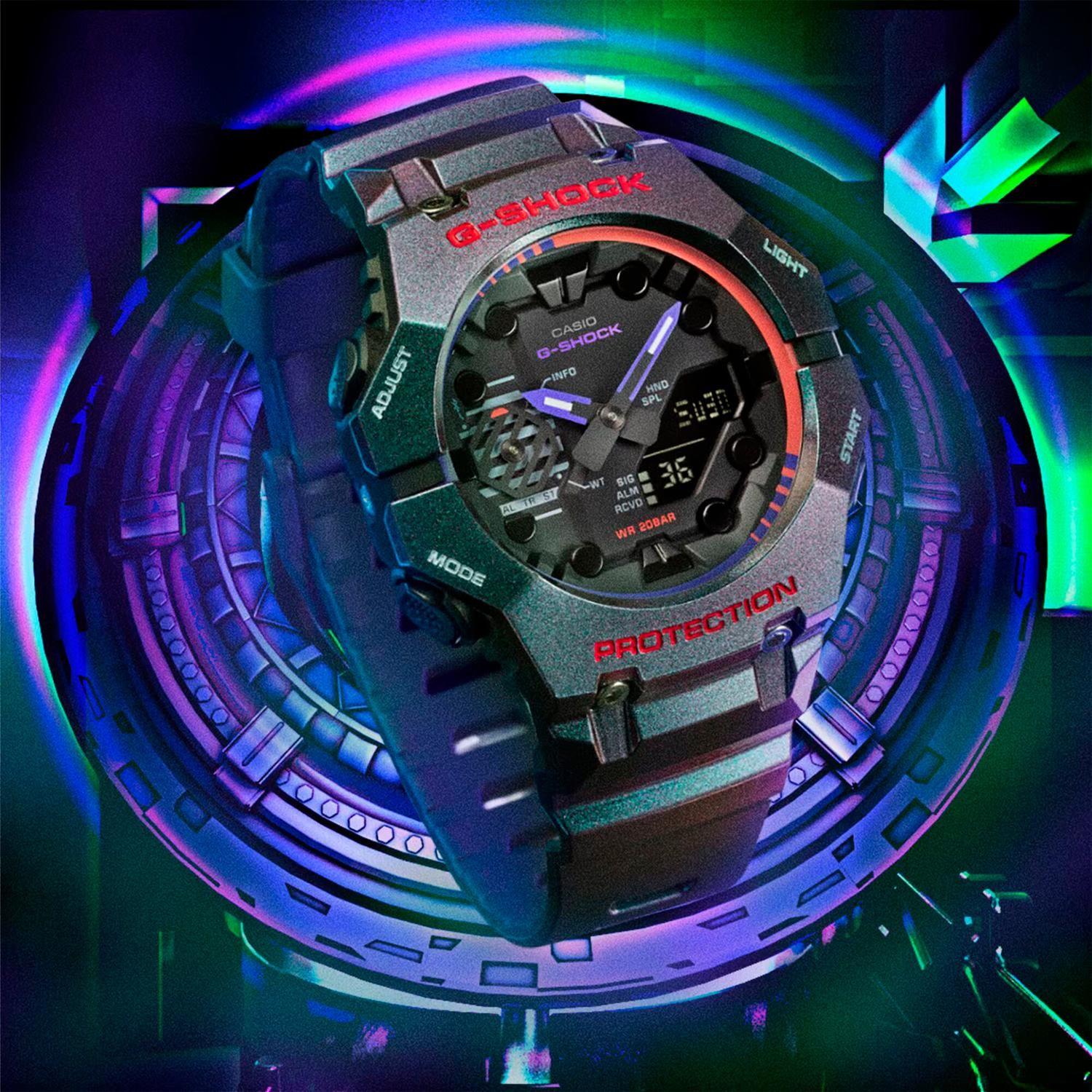 Reloj G-SHOCK GA-B001AH-6ADR Carbono/Resina Hombre Gris-3