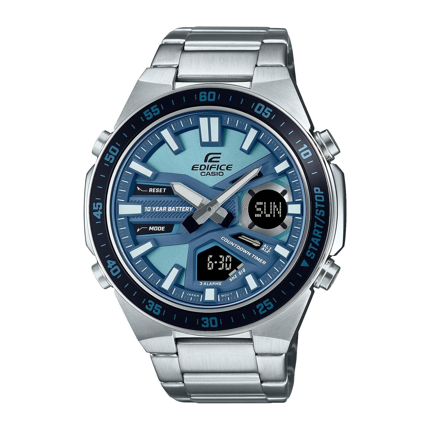Reloj EDIFICE EFV-C110D-2BDF Acero Hombre Plateado-0
