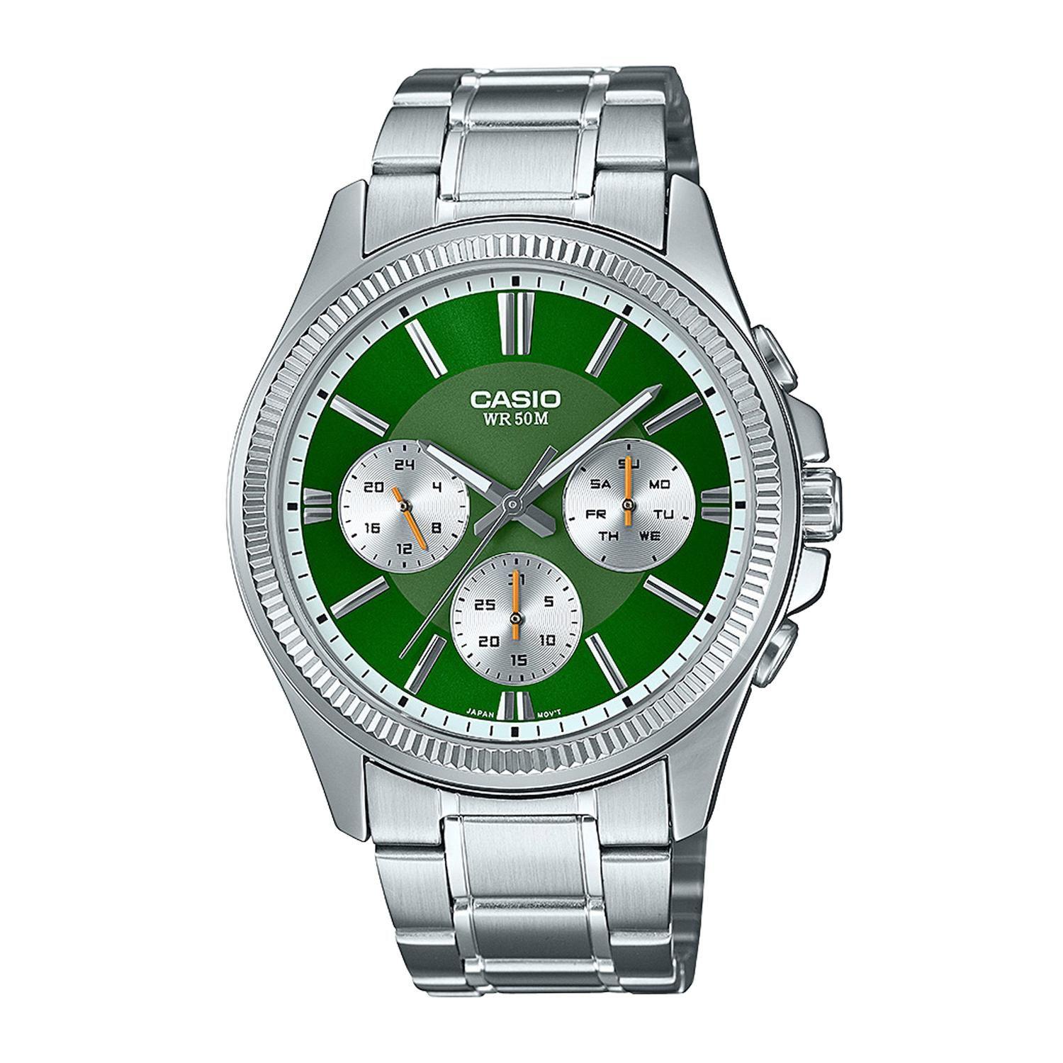 Reloj CASIO MTP-1375D-3AVDF Acero Hombre Plateado-0