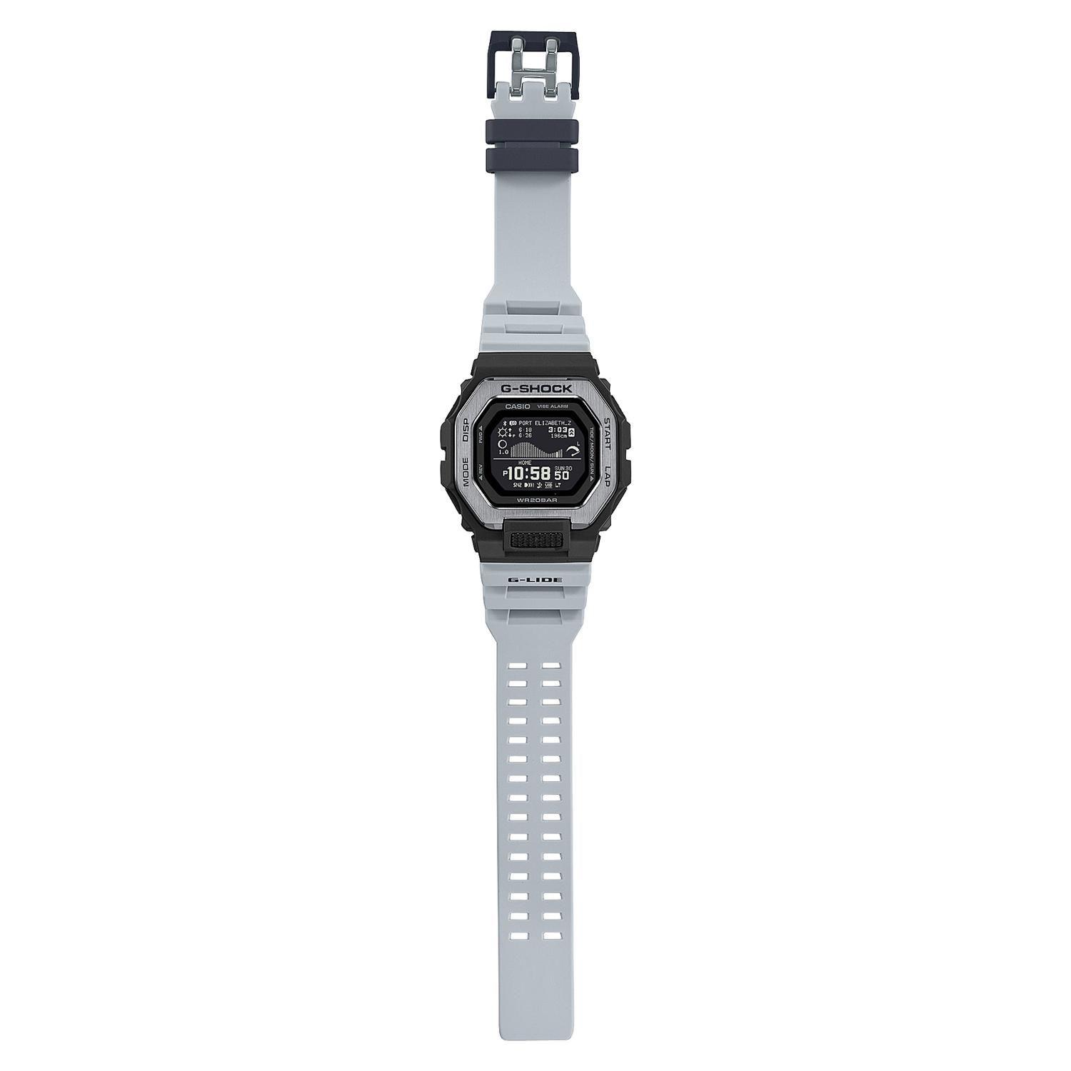 Reloj G-SHOCK GBX-100TT-8DR Resina/Acero Hombre Plateado-7