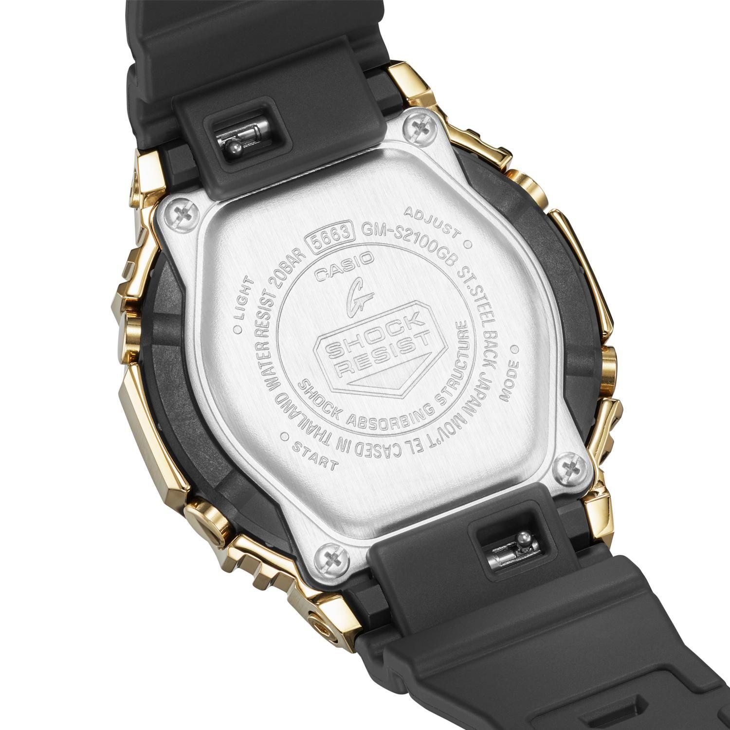 Reloj G-SHOCK GM-S2100GB-1ADR Resina/Acero Mujer Dorado-5