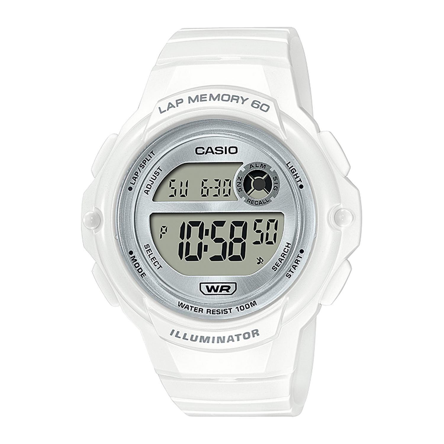Reloj CASIO LWS-1200H-7A1VDF Resina Mujer Blanco-0