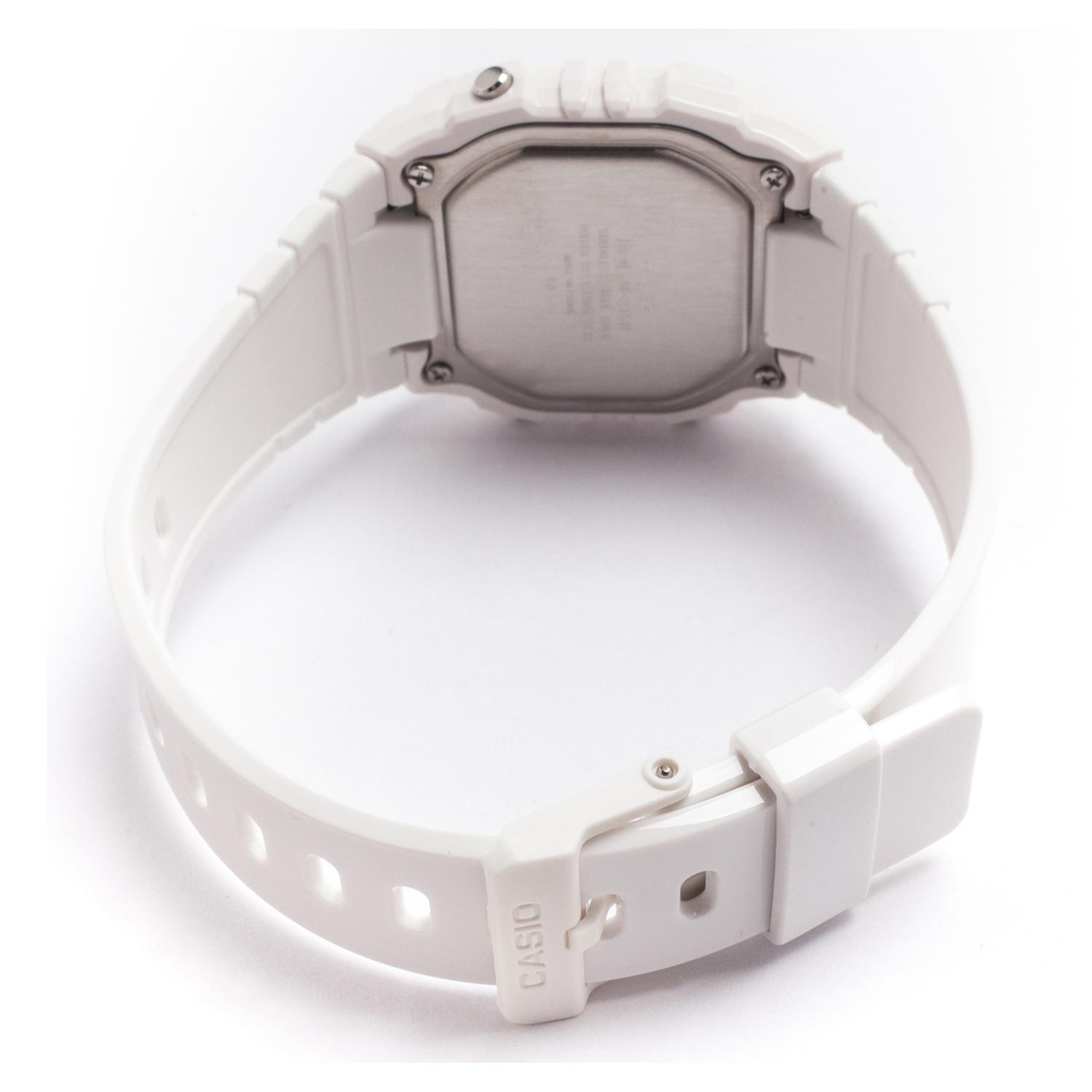 Reloj CASIO W-215H-7AVDF Resina Juvenil Blanco-2