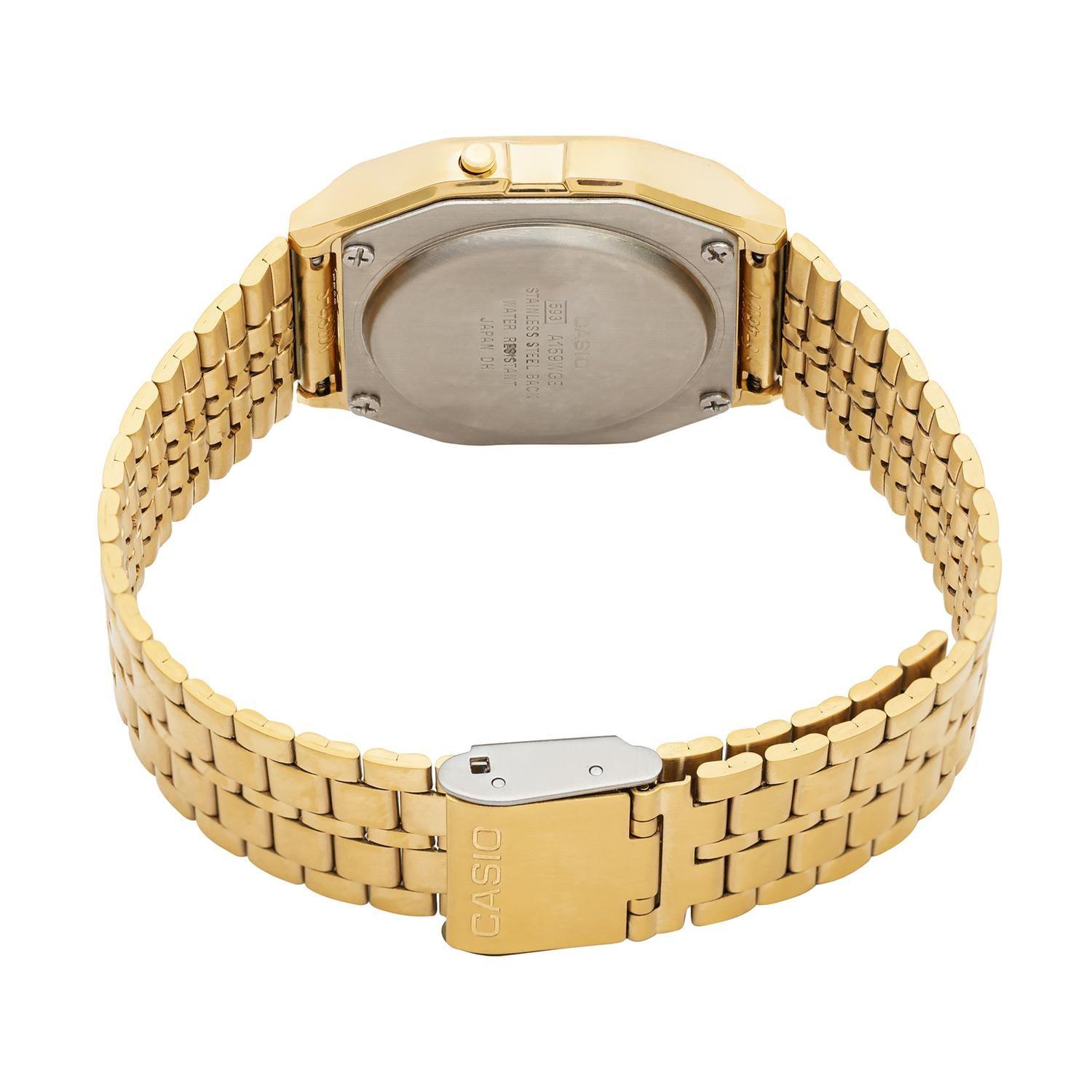 Reloj CASIO A159WGEA-1DF Resina Unisex Dorado-2